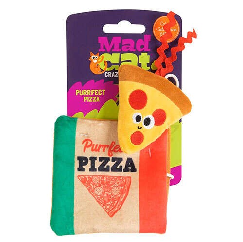 Purrfect Pizza Kedi Otlu ve Matatabili 2 li Kedi Oyuncağı