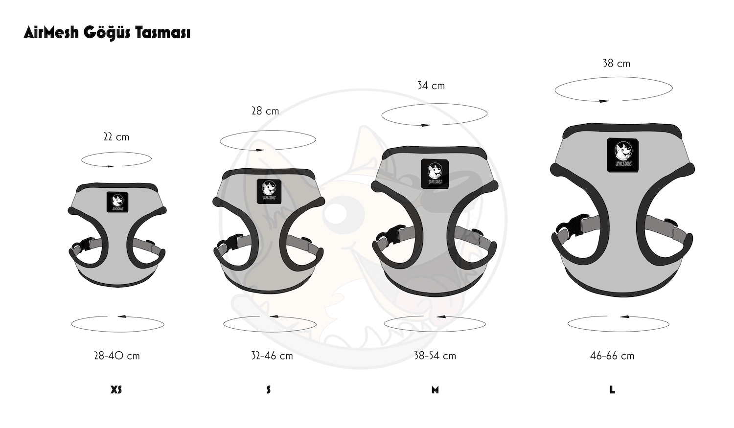 Airmesh Göğüs Tasması