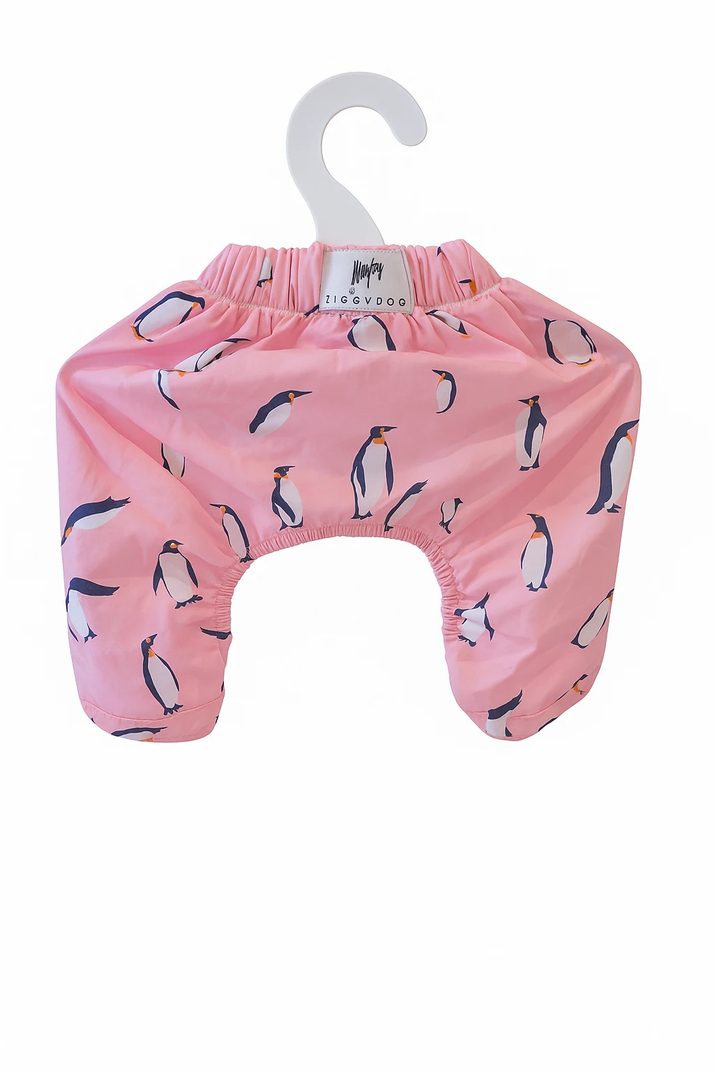 Penguenli Köpek Şort-Mayo