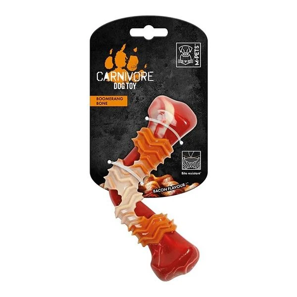 CARNIVORE BOOMERANG BONE PASTIRMA AROMALI  KÖPEK OYUNCAĞI
