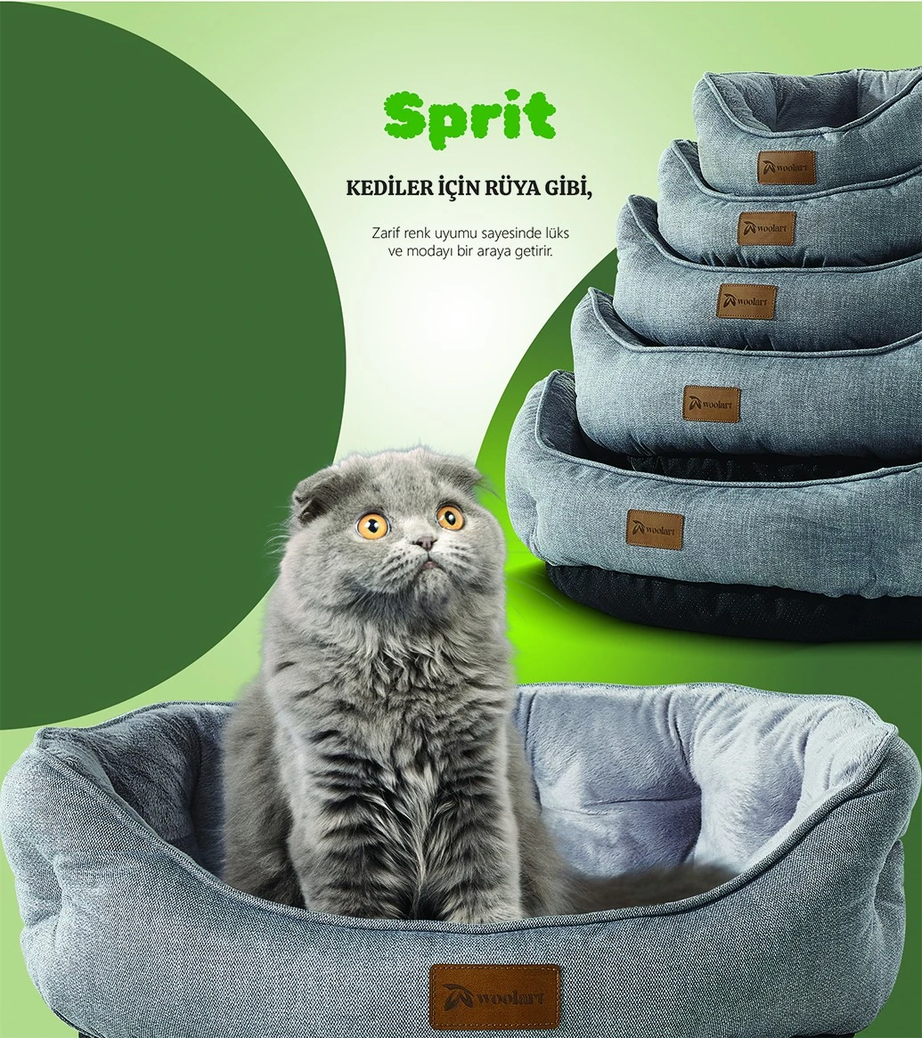 SPRIT KEDİ-KÖPEK YATAĞI