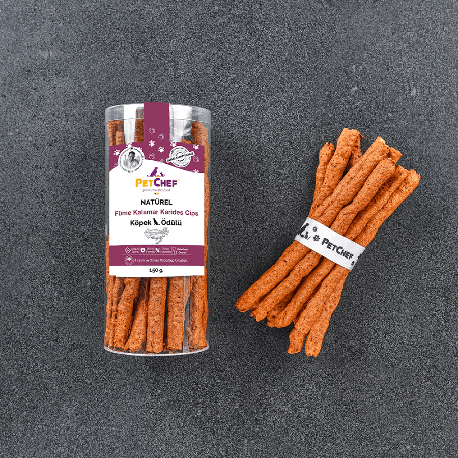 Füme Kalamar & Karides Cips (150 Gr)