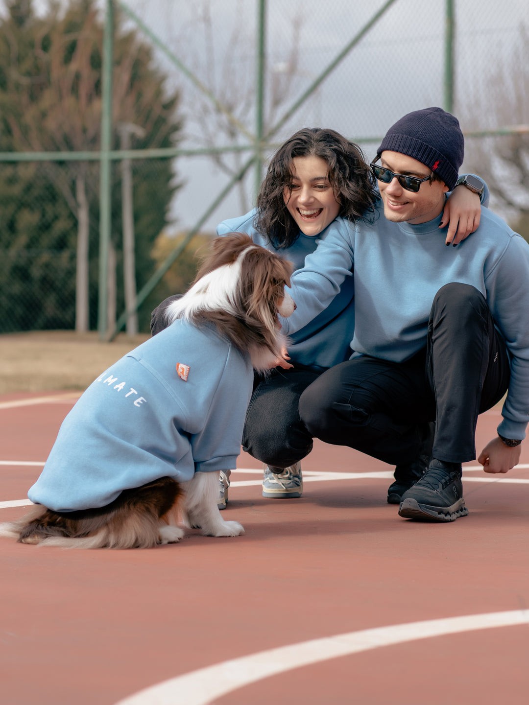 SOULMATE DOG SWEATSHİRT | MİST BLUE