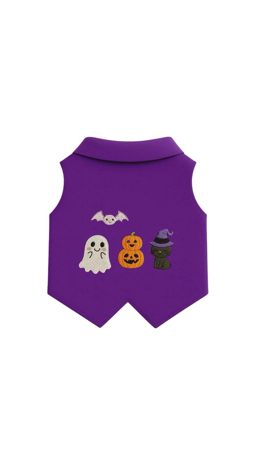 MERPAWW MOR KEDİLİ HALLOWEN YELEK