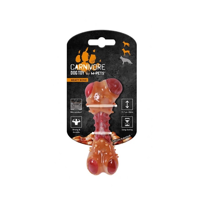 CARNIVORE MEATY BONE PASTIRMA AROMALI KÖPEK OYUNCAK 