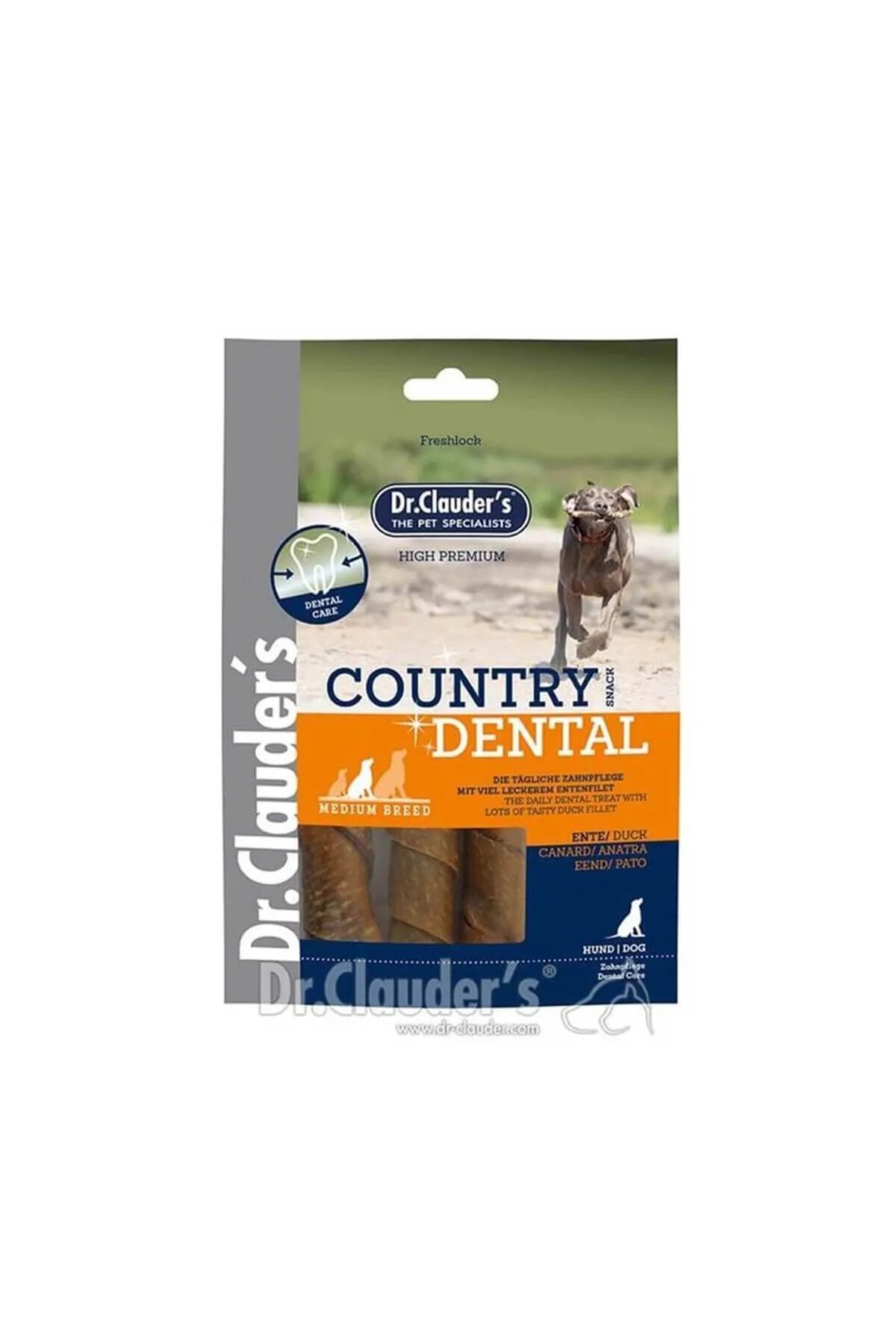 Dr Clauders Country Dental Ördekli Köpek Ödülü 120 gr