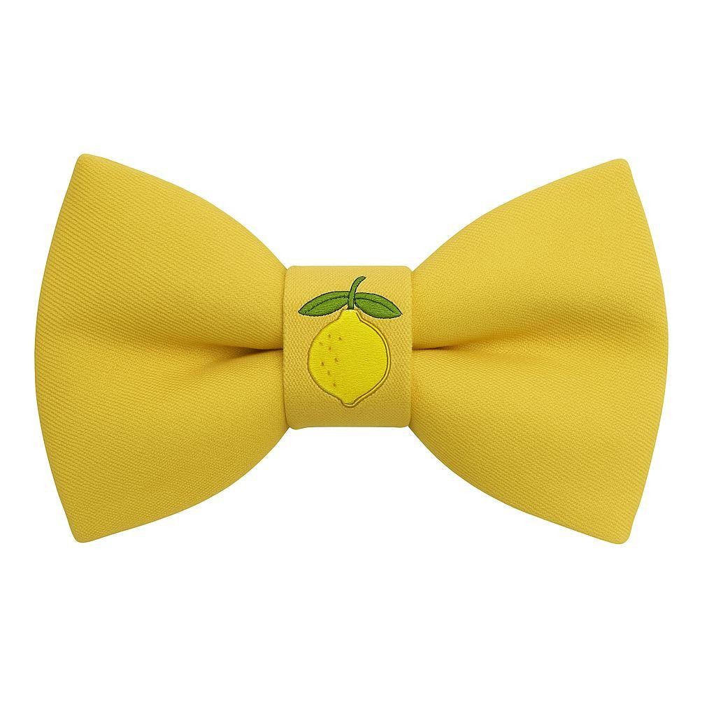 Özel Tasarım Papyon - Limonlu