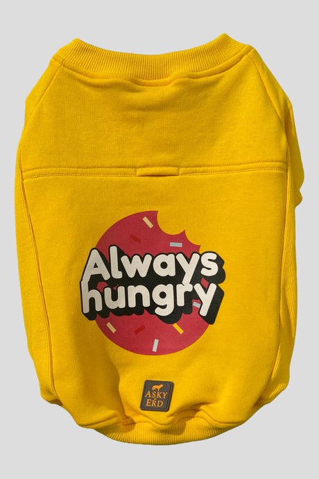 Always Hungry Köpek Sweatshirt