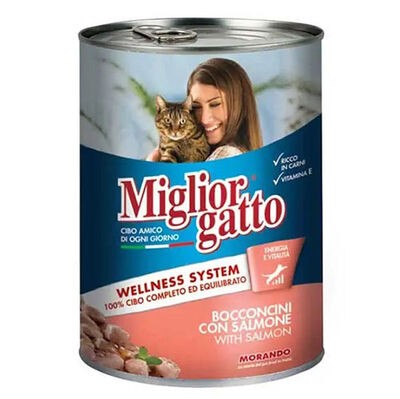 Miglior Gatto Kedi Konservesi 405 Gr - Somonlu Parça