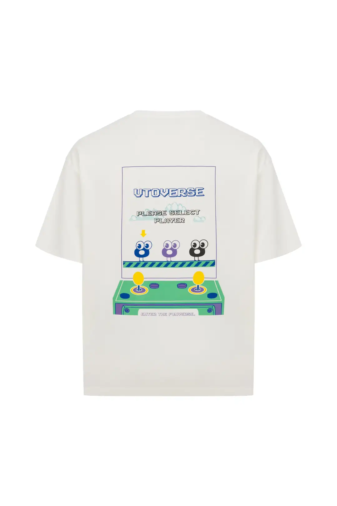 Atari UTO Oversize Beyaz Tişört