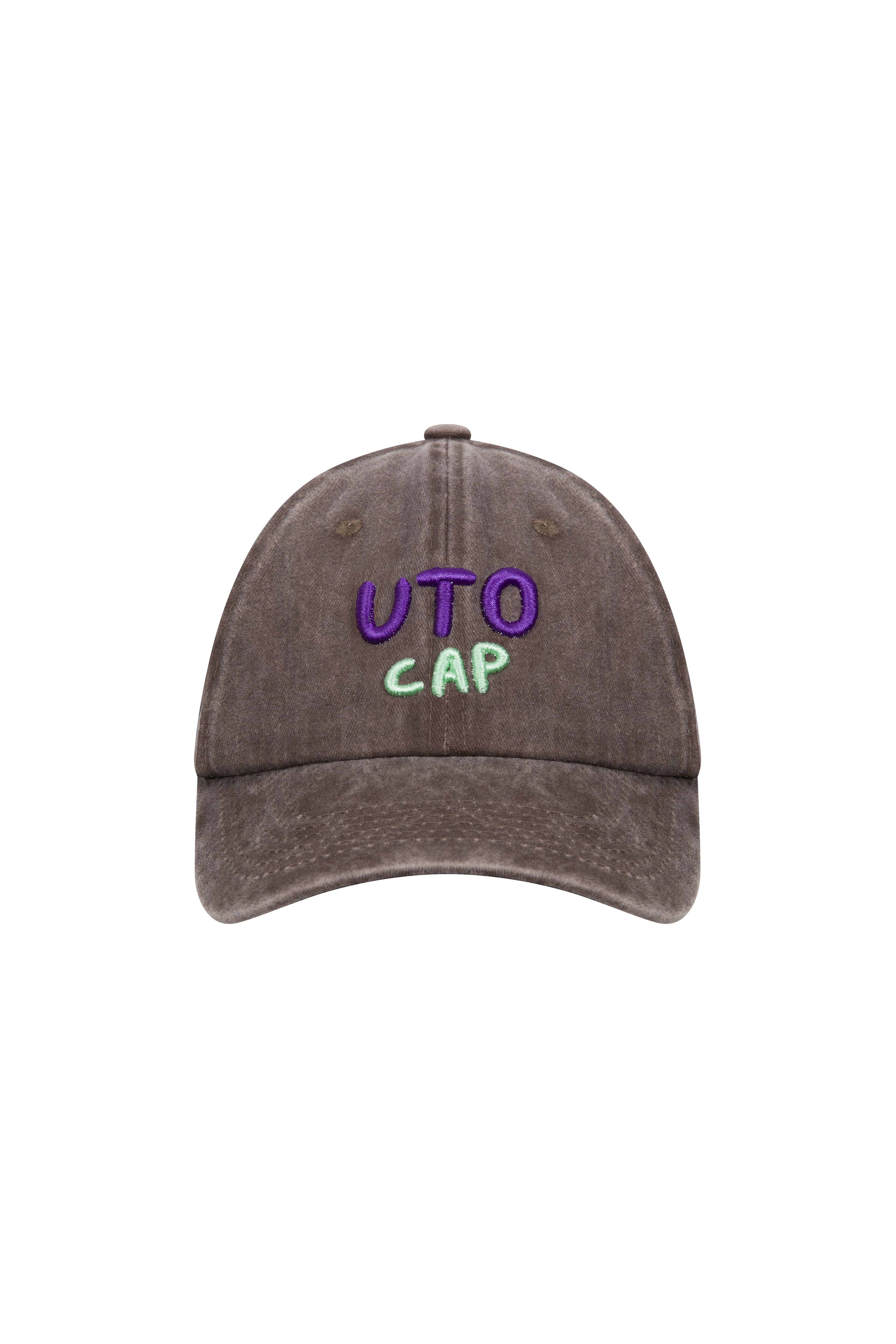 UTO CAP - Kahverengi Eskitilmiş Şapka
