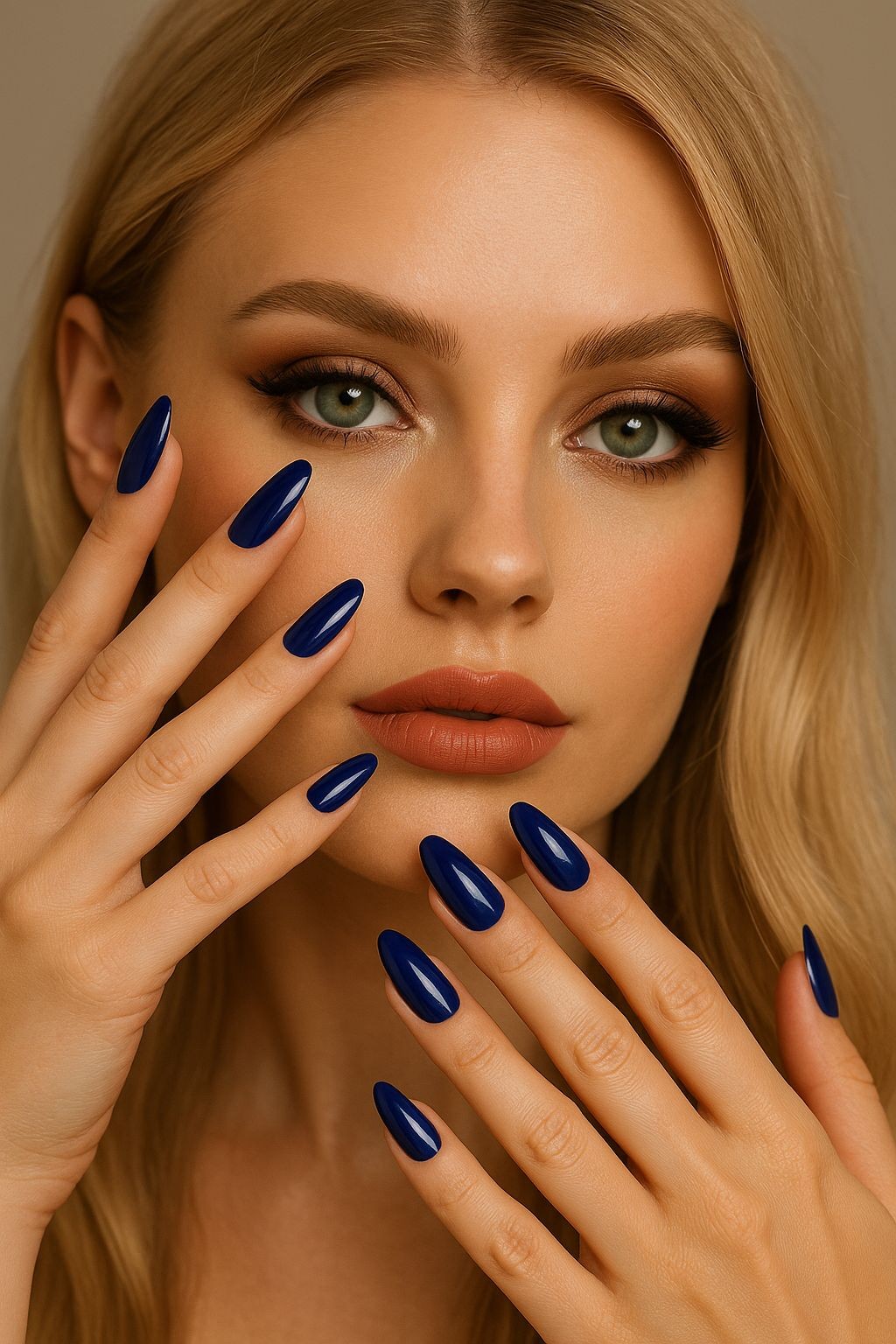 Gold Beauty Kendinden Yapışkanlı Takma Tırnak Seti (24’lü)