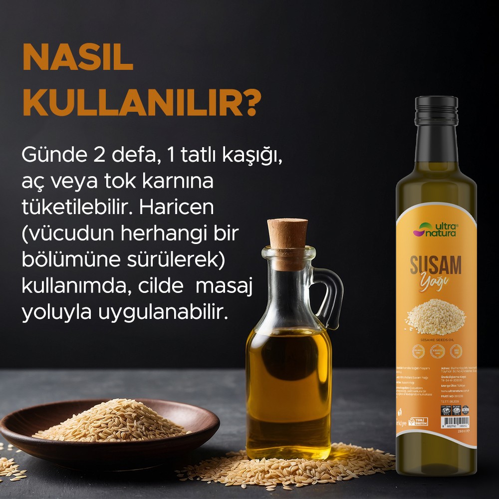 Susam Yağı - 250ml