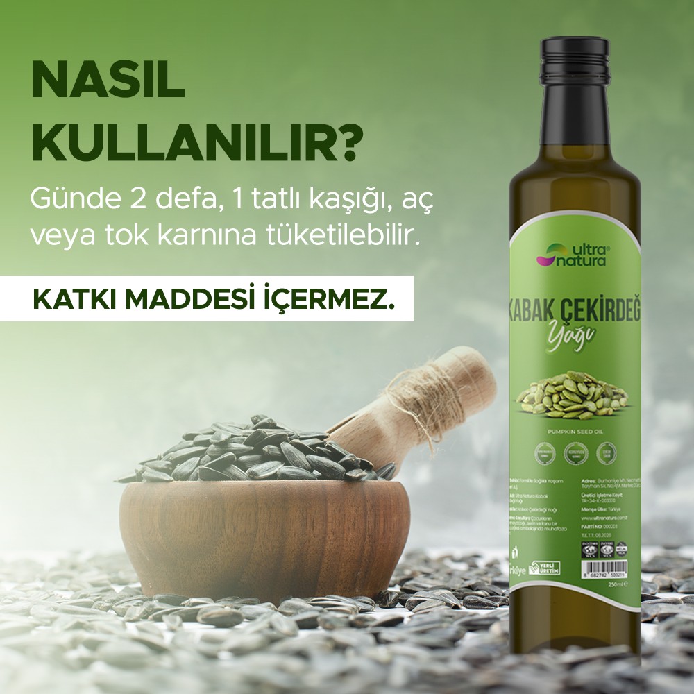 Kabak Çekirdeği Yağı - 250ml