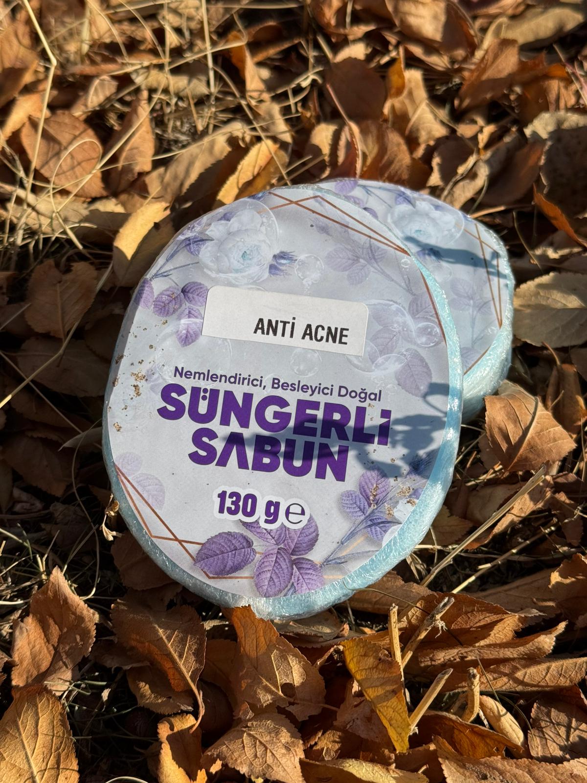 Süngerli Anti Acne Sabun 100gr