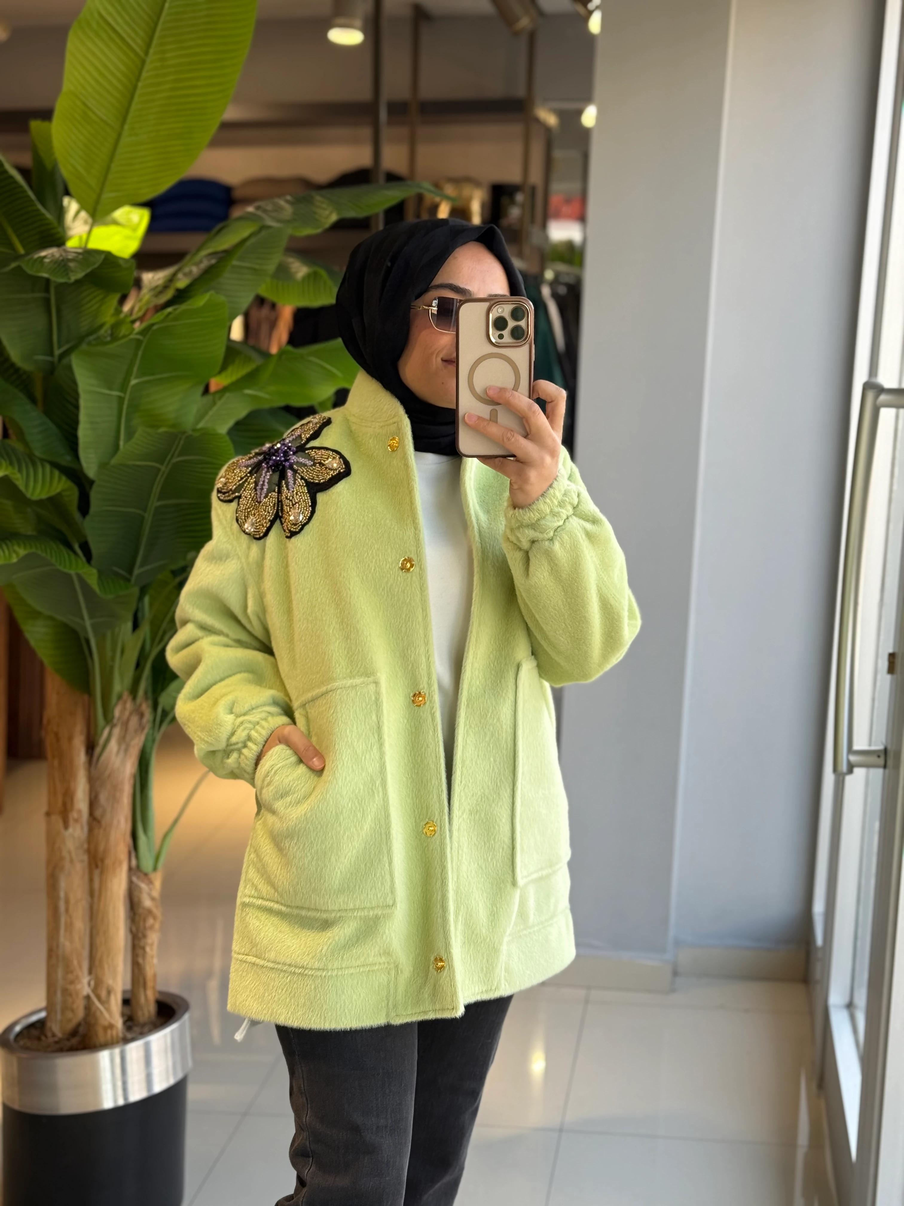 Missemramiss Velle Kaşe Ceket