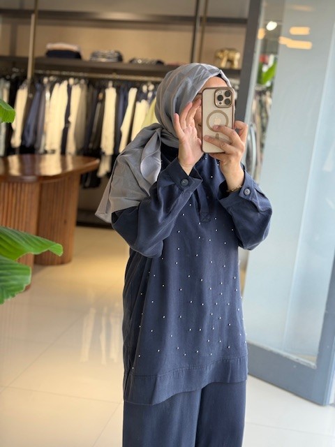 Lisa Exclusive Lacivert Takım