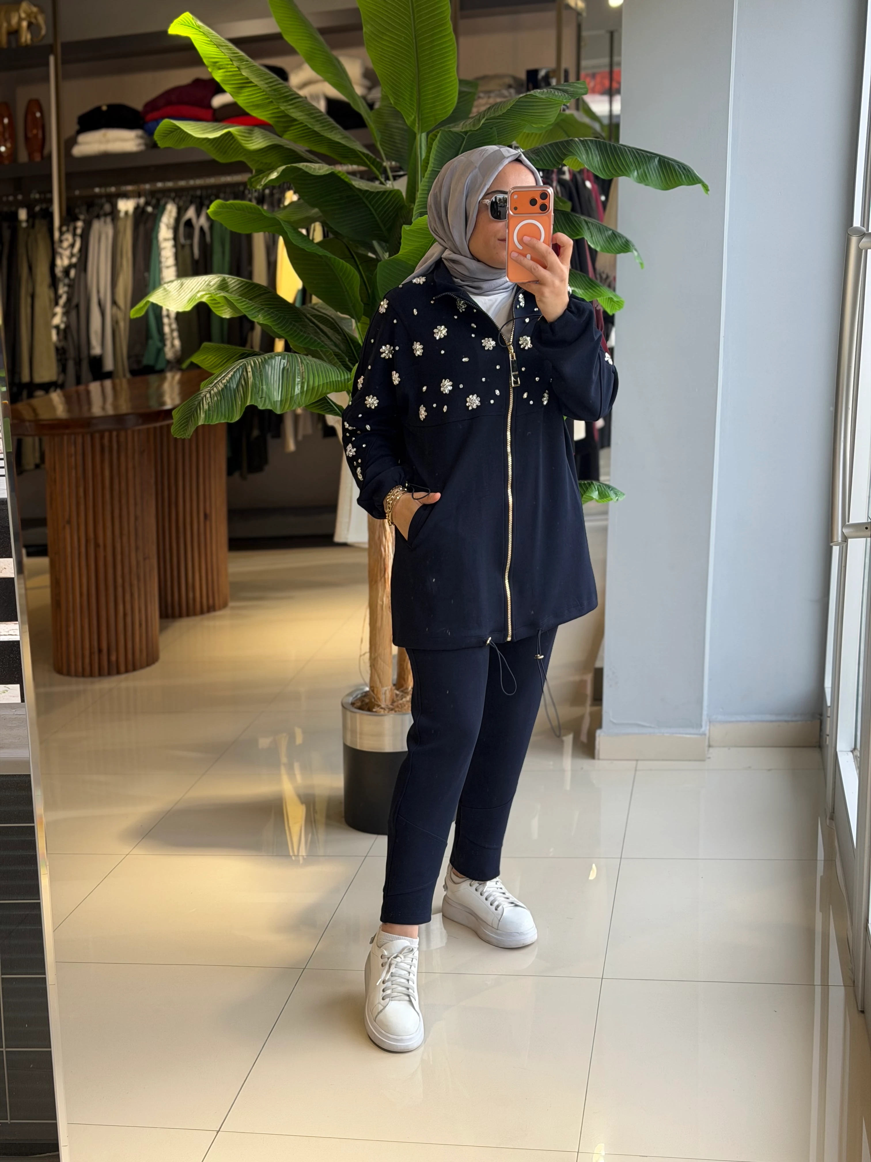 Missemramiss İşlemeli Modal Takım