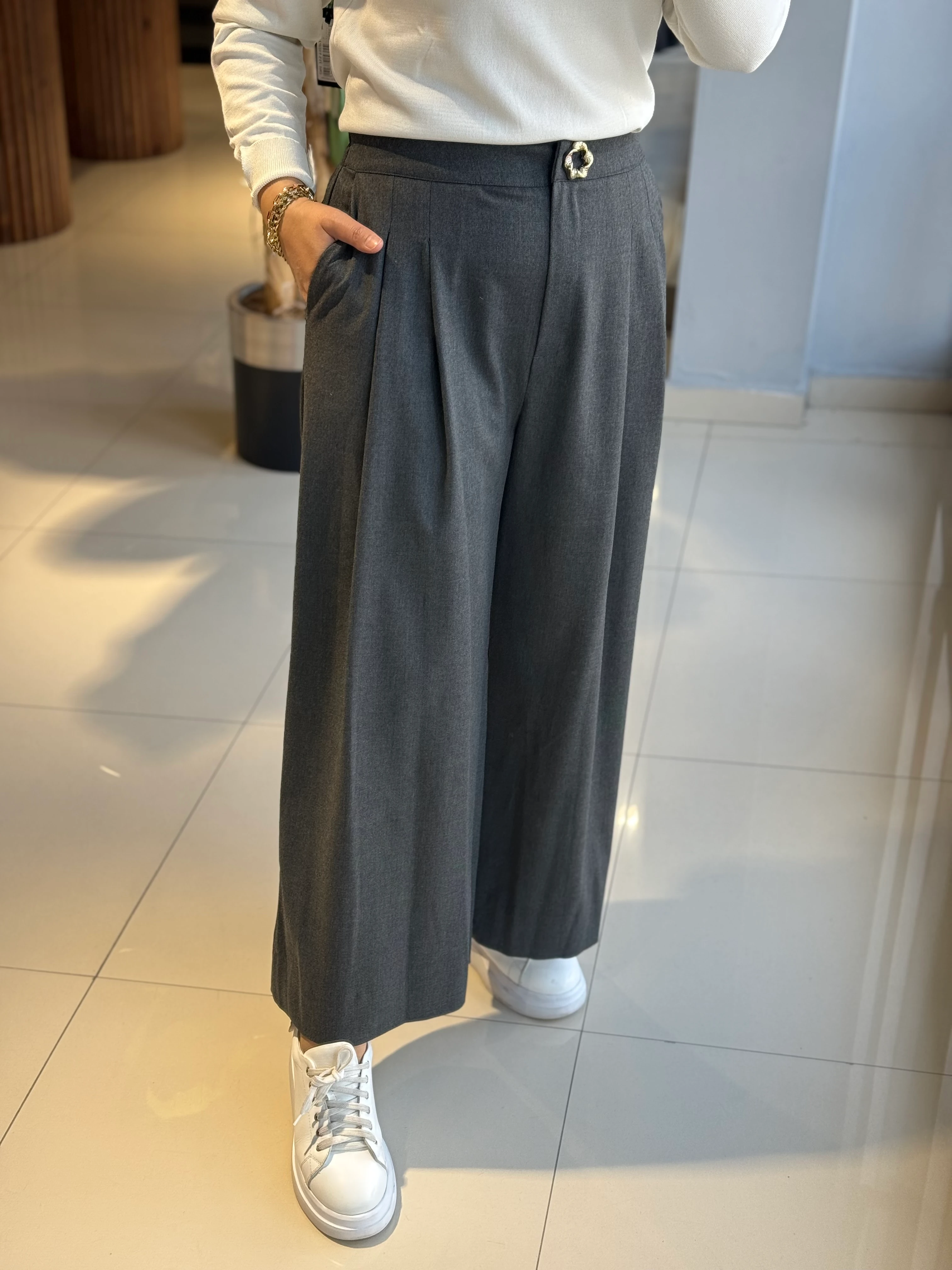 Missemramiss Mira Gri Pantolon