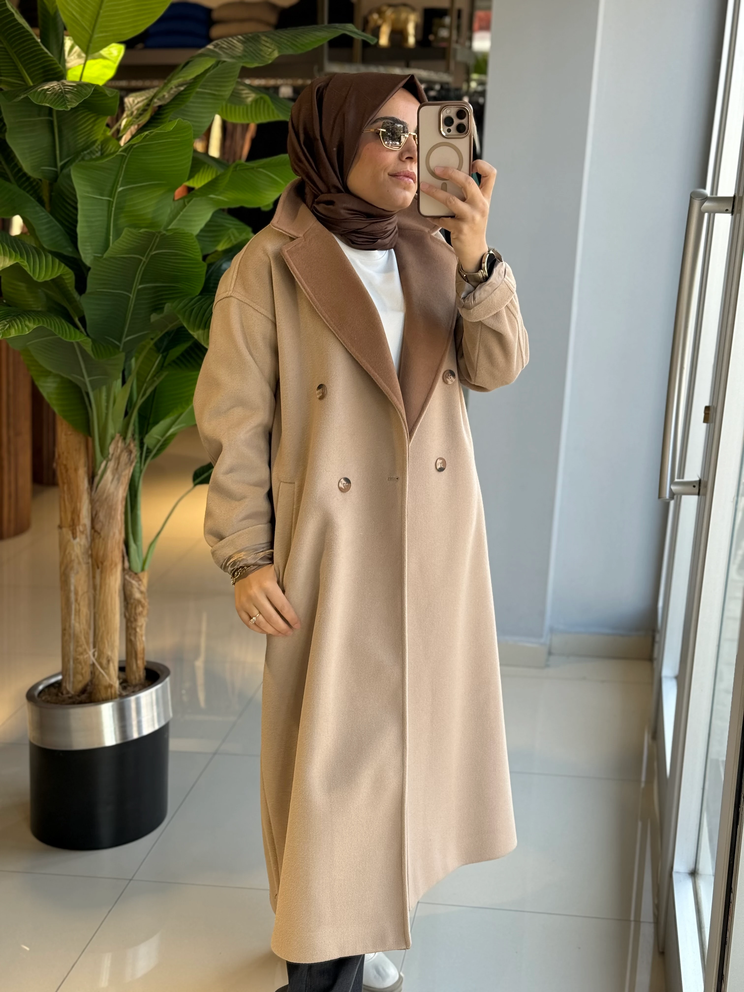 Seçil Store Kaşe Kaban