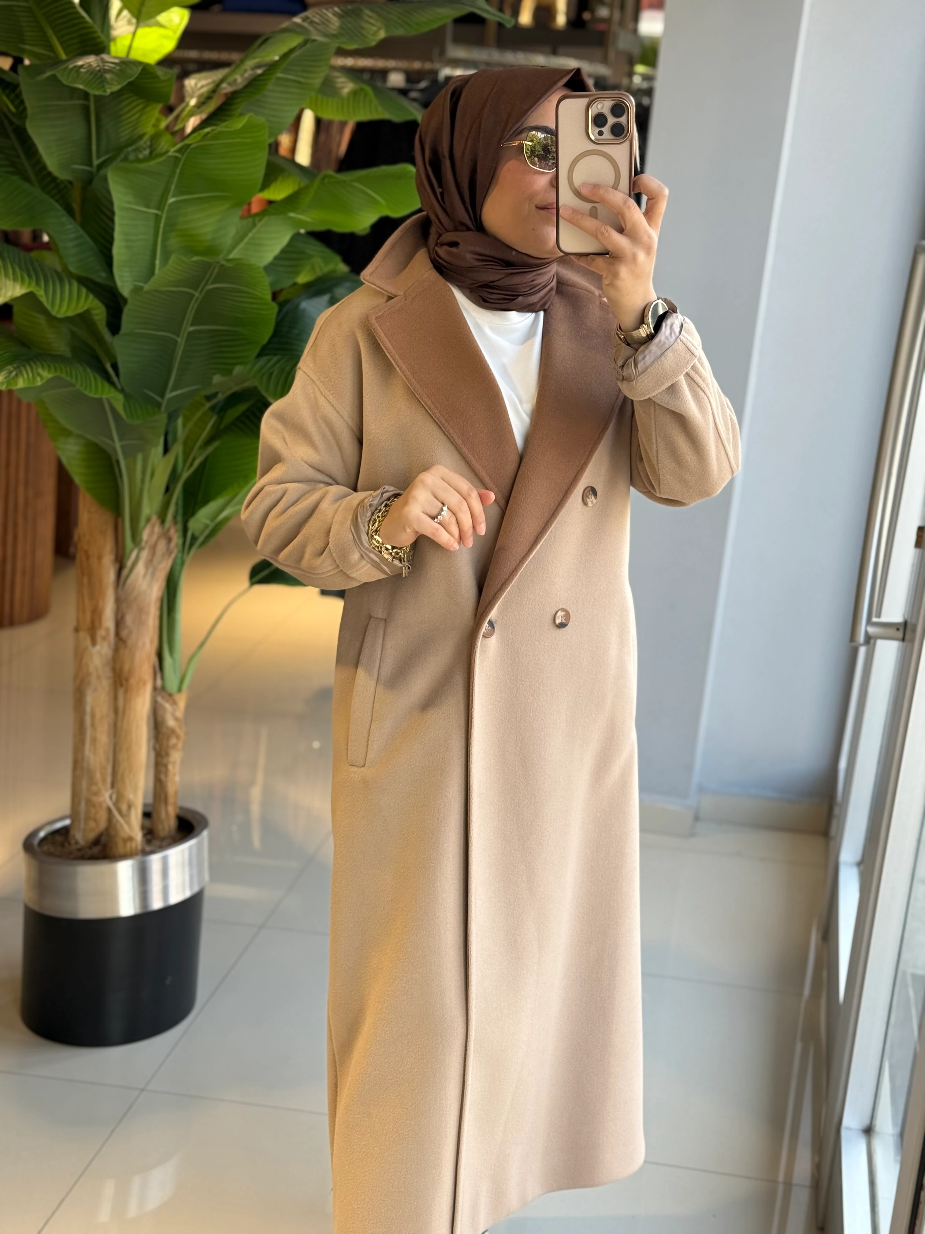 Seçil Store Kaşe Kaban