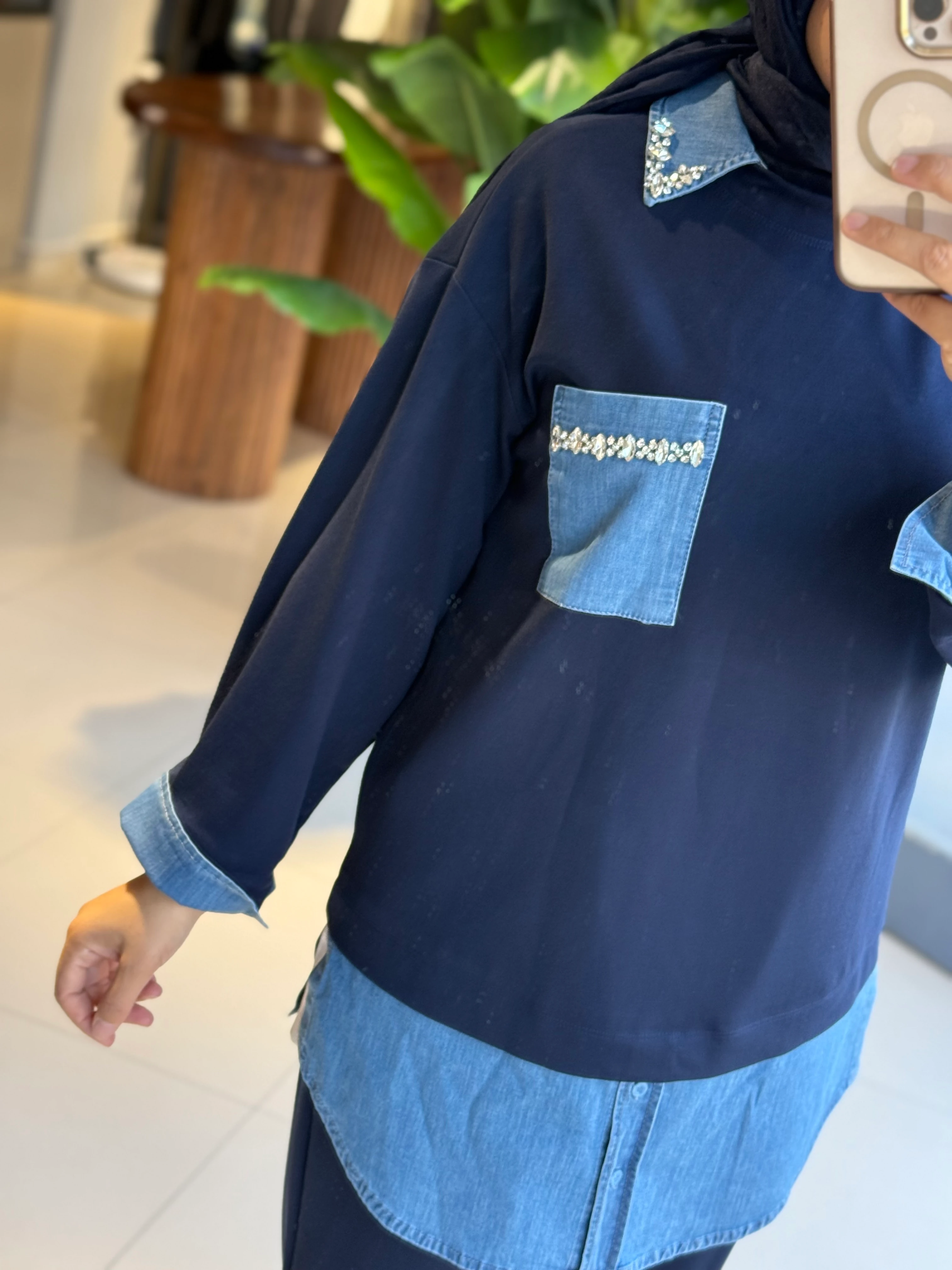 Seçil Store Kot Detay Takım