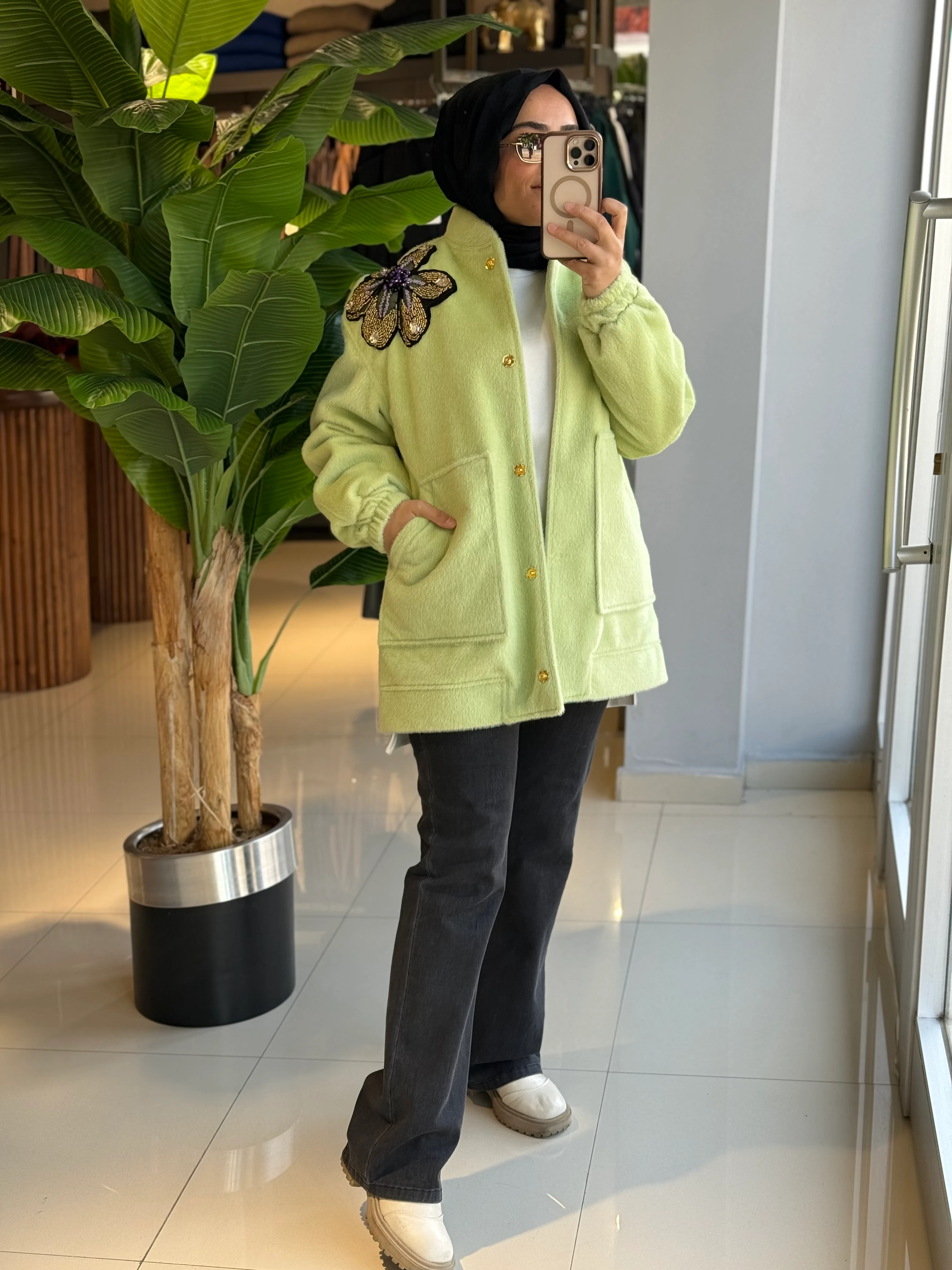 Missemramiss Velle Kaşe Ceket