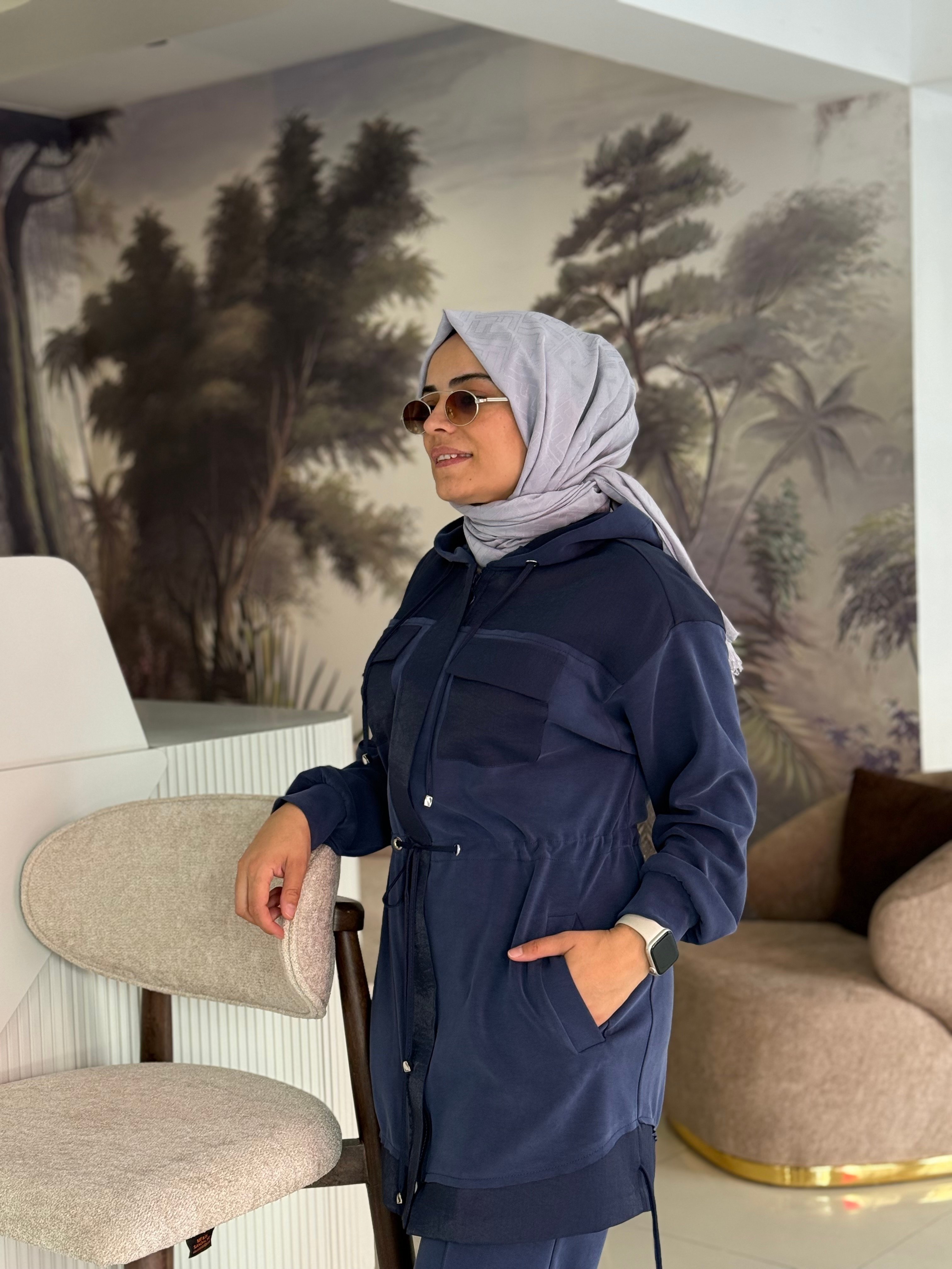 Seçil Store Lacivert Modal Takım