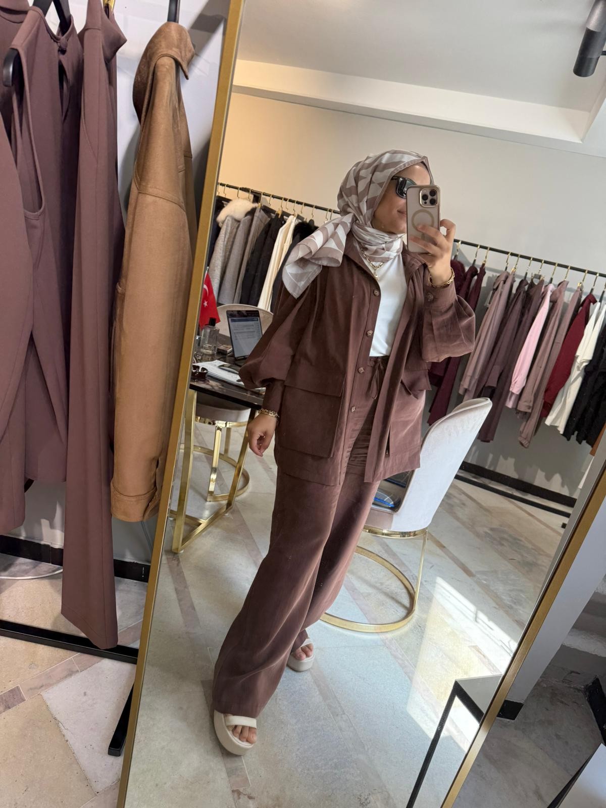 Lisa Exclusive Kahve Takım