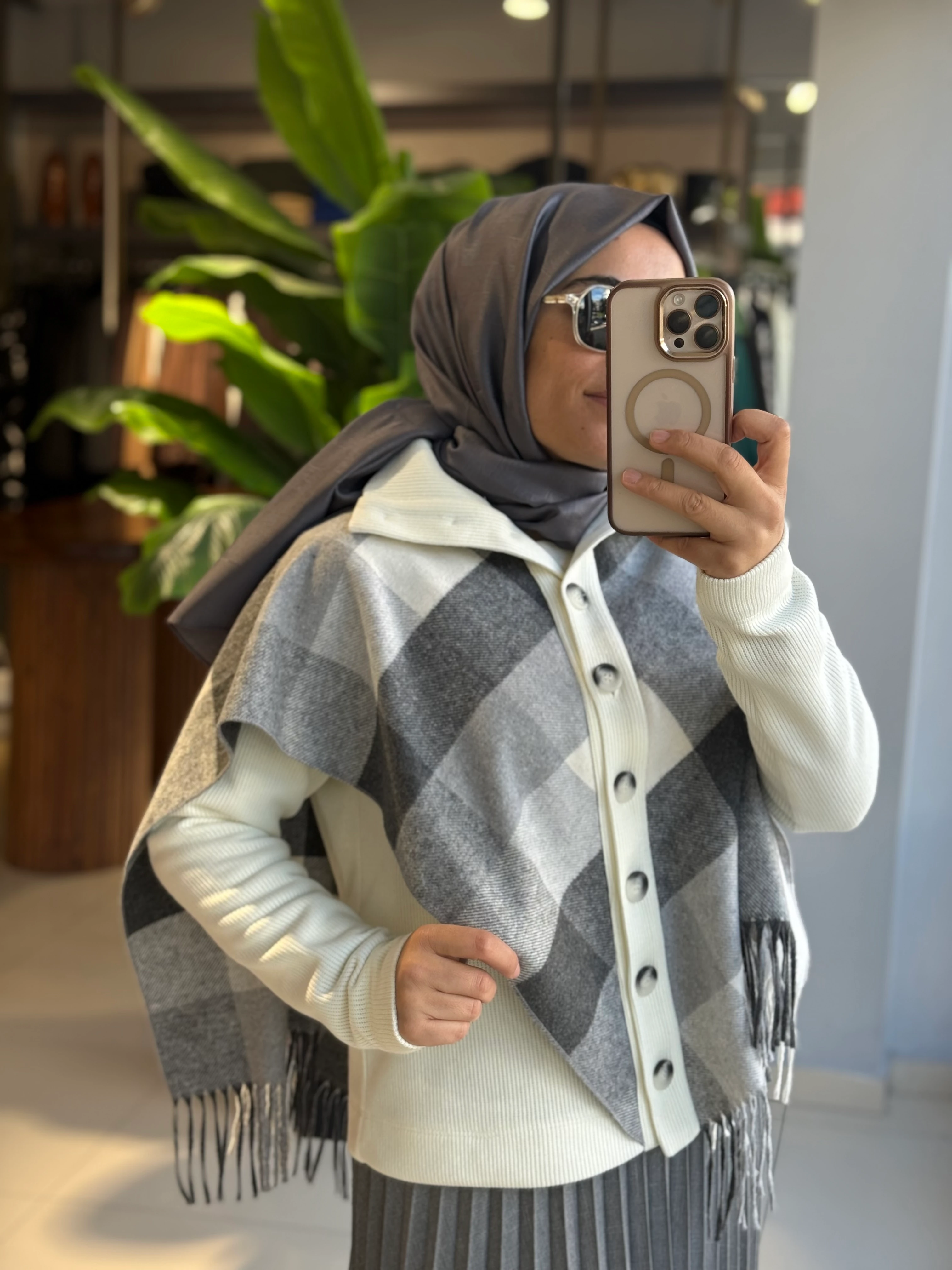 Seçil Store Şal Detay Hırka