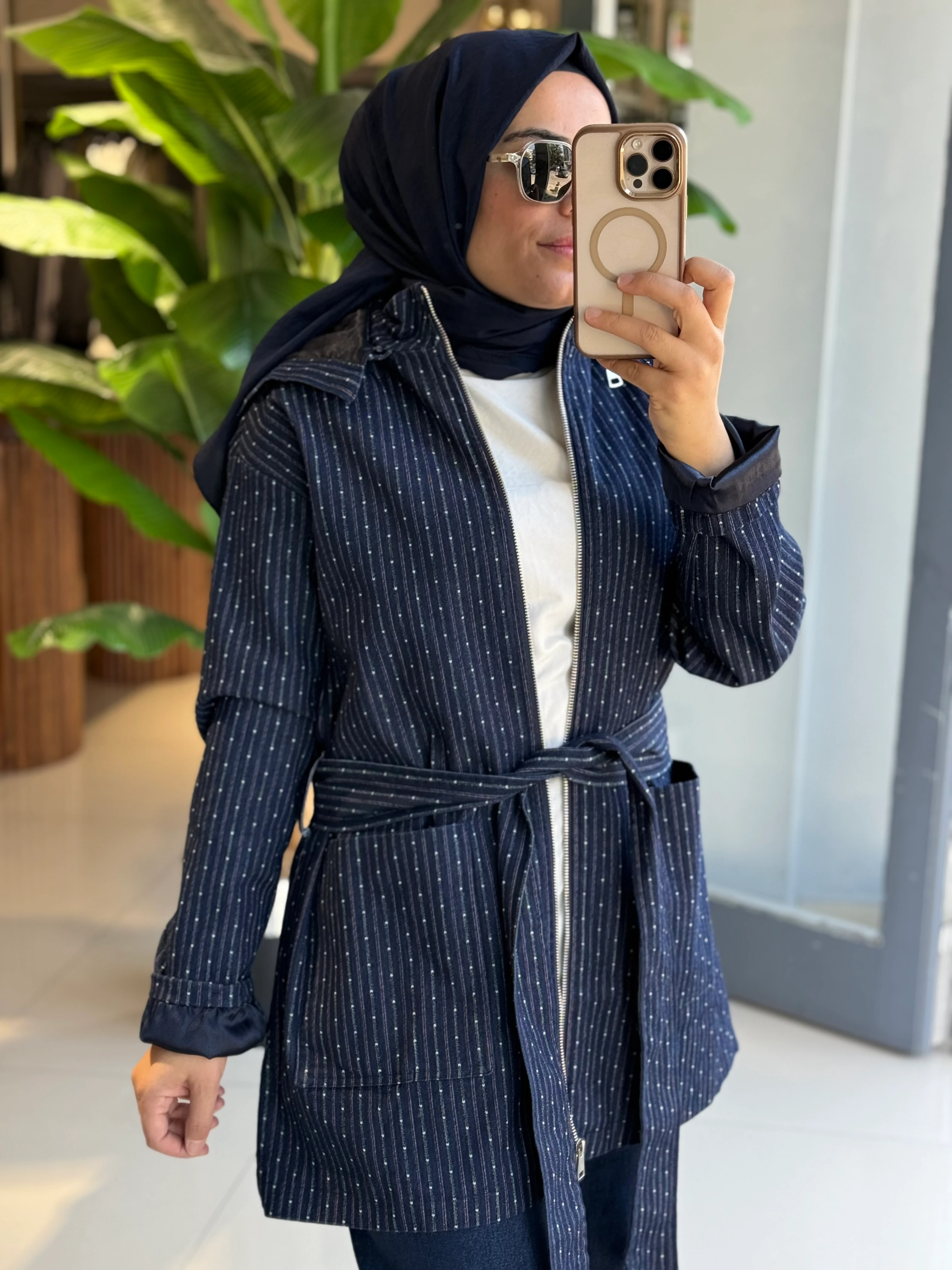 Omelya Lacivert Ceket