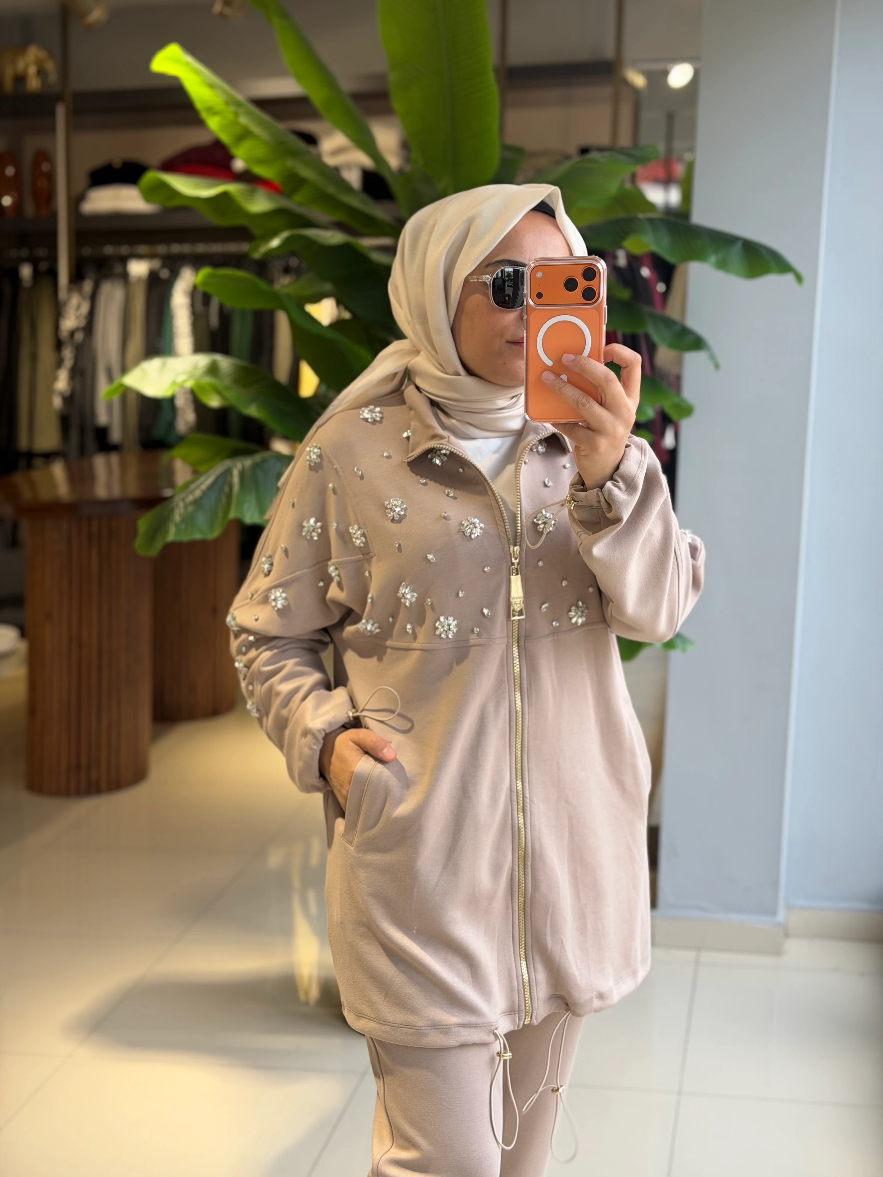 Missemramiss İşlemeli Modal Takım