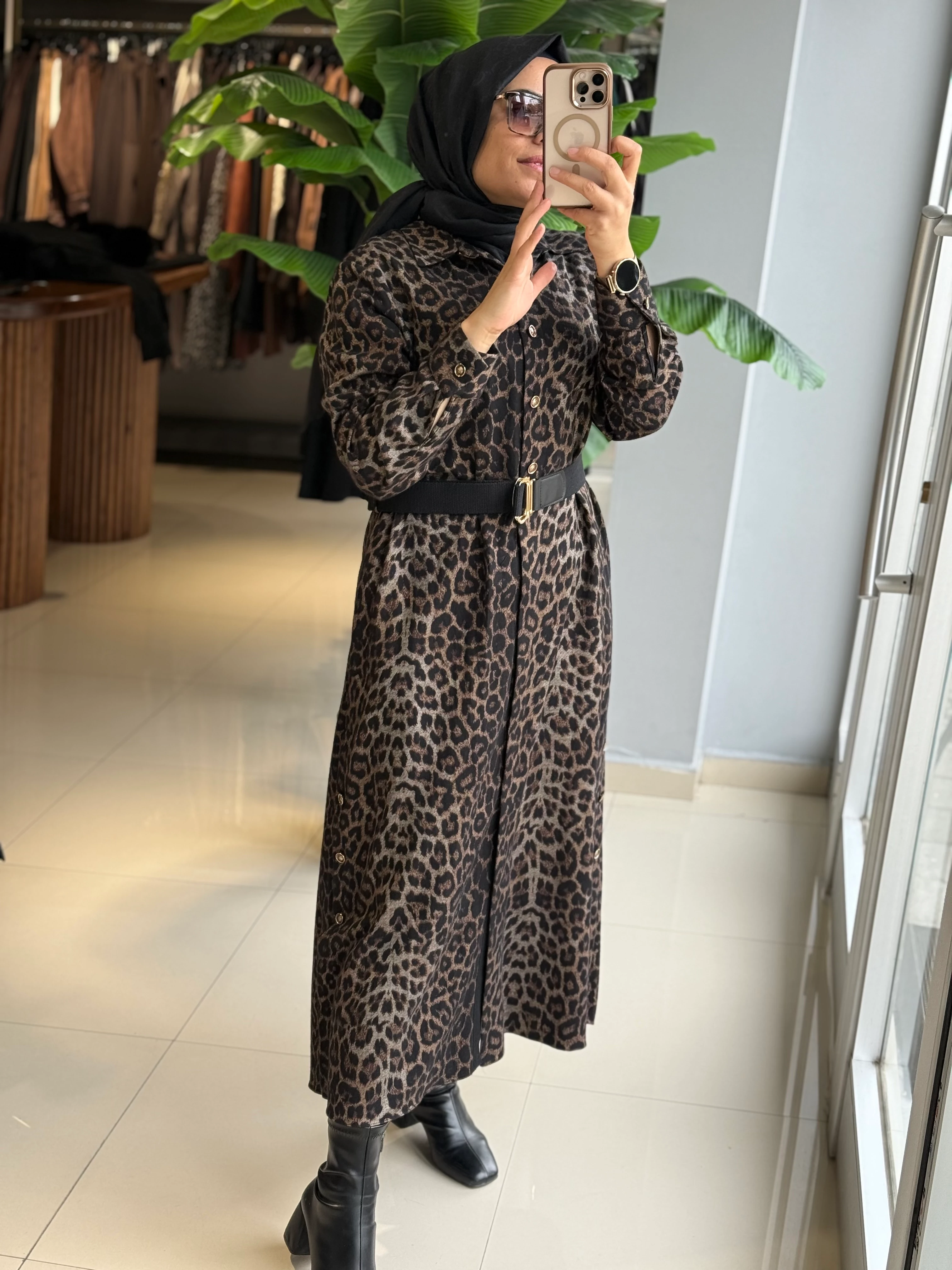 Seçil Store Leopar Elbise