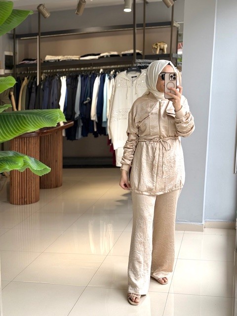 Lisa Exclusive Pamuk Saten Takım