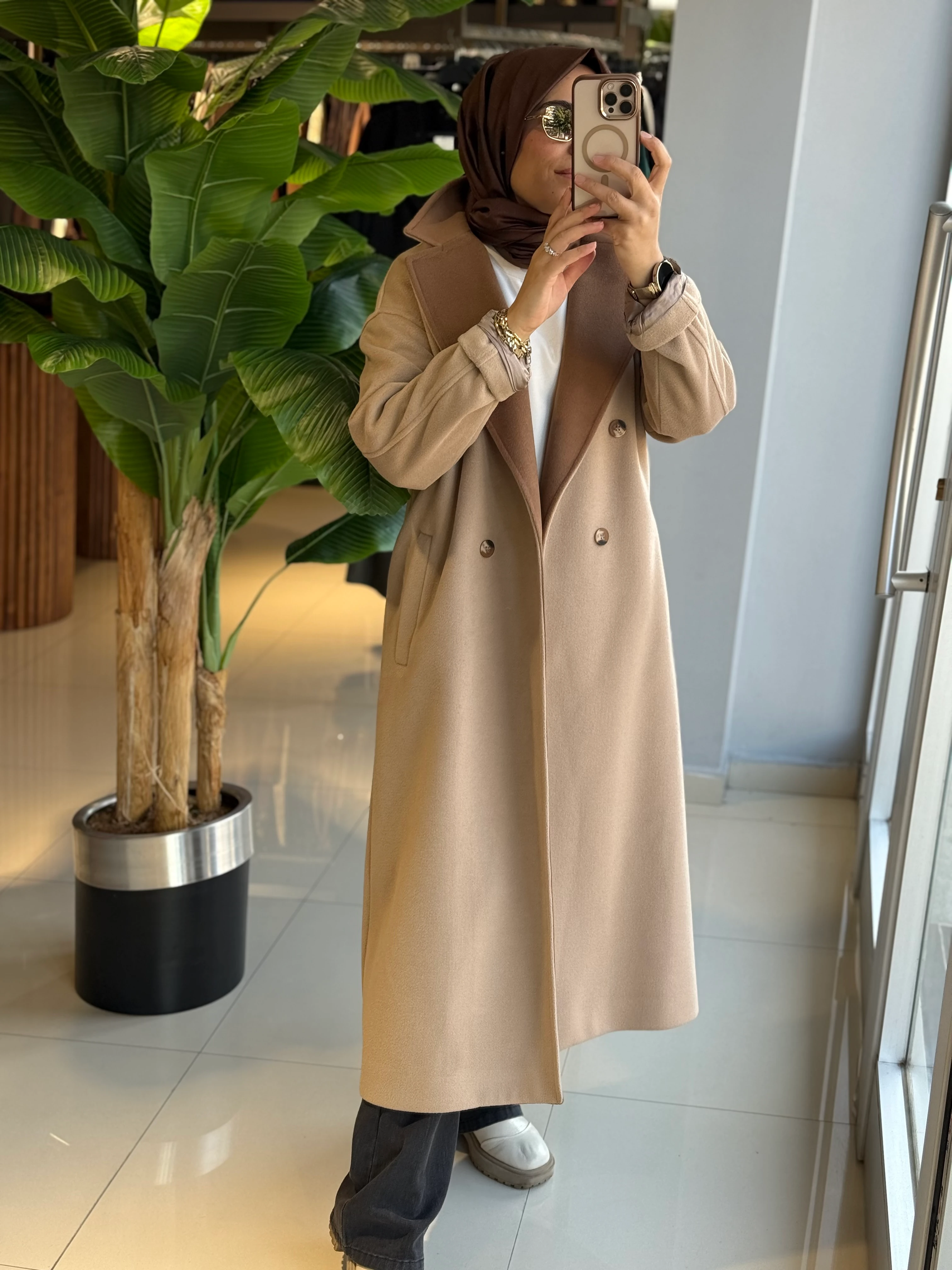 Seçil Store Kaşe Kaban