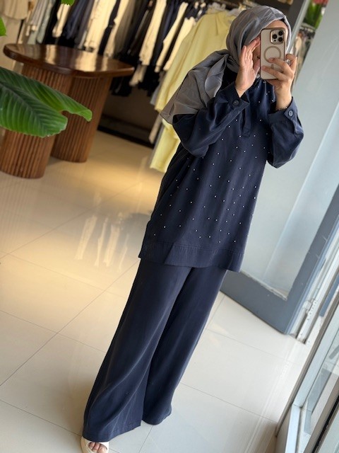 Lisa Exclusive Lacivert Takım