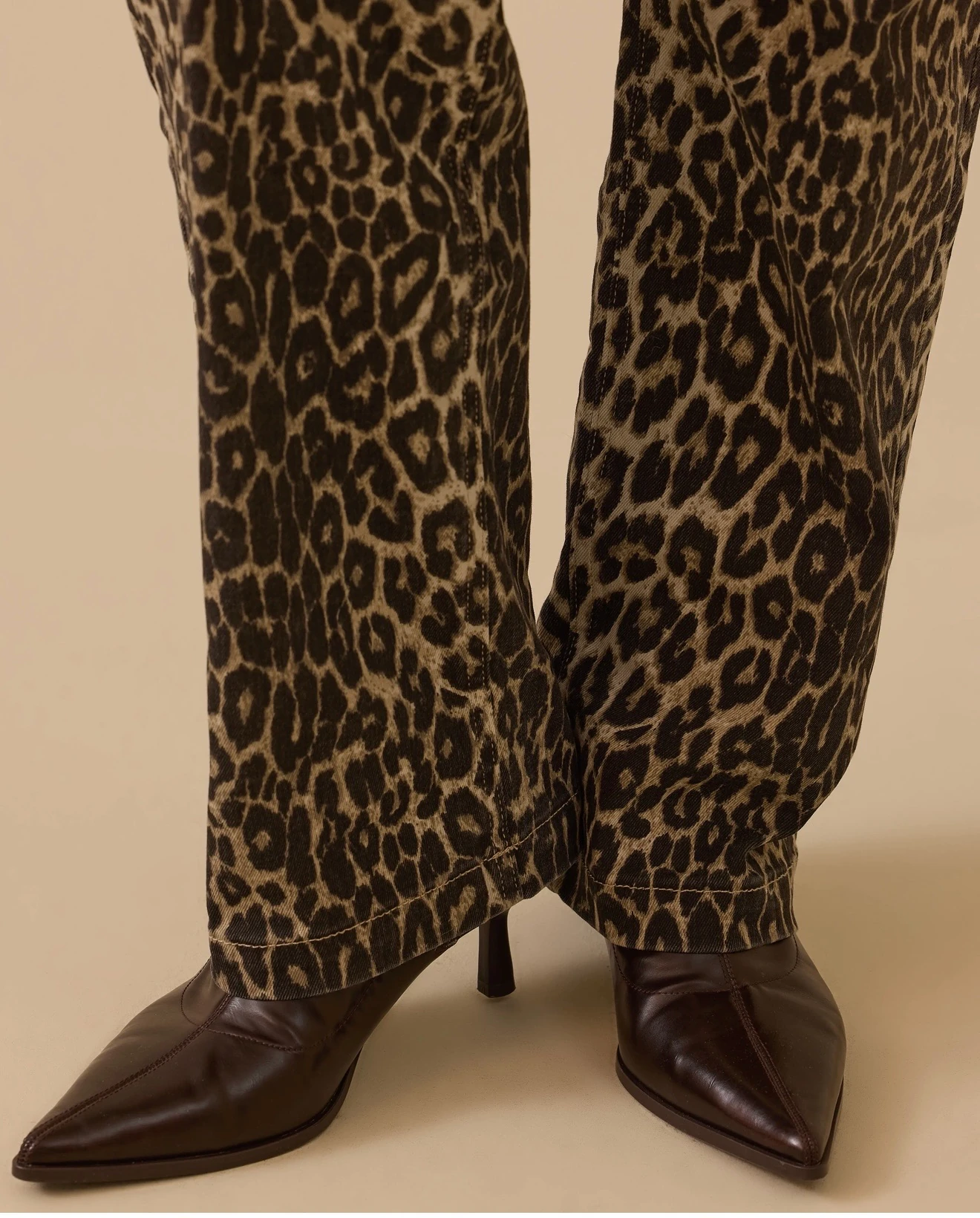 Seçil Store Leopar Jean Pantolon