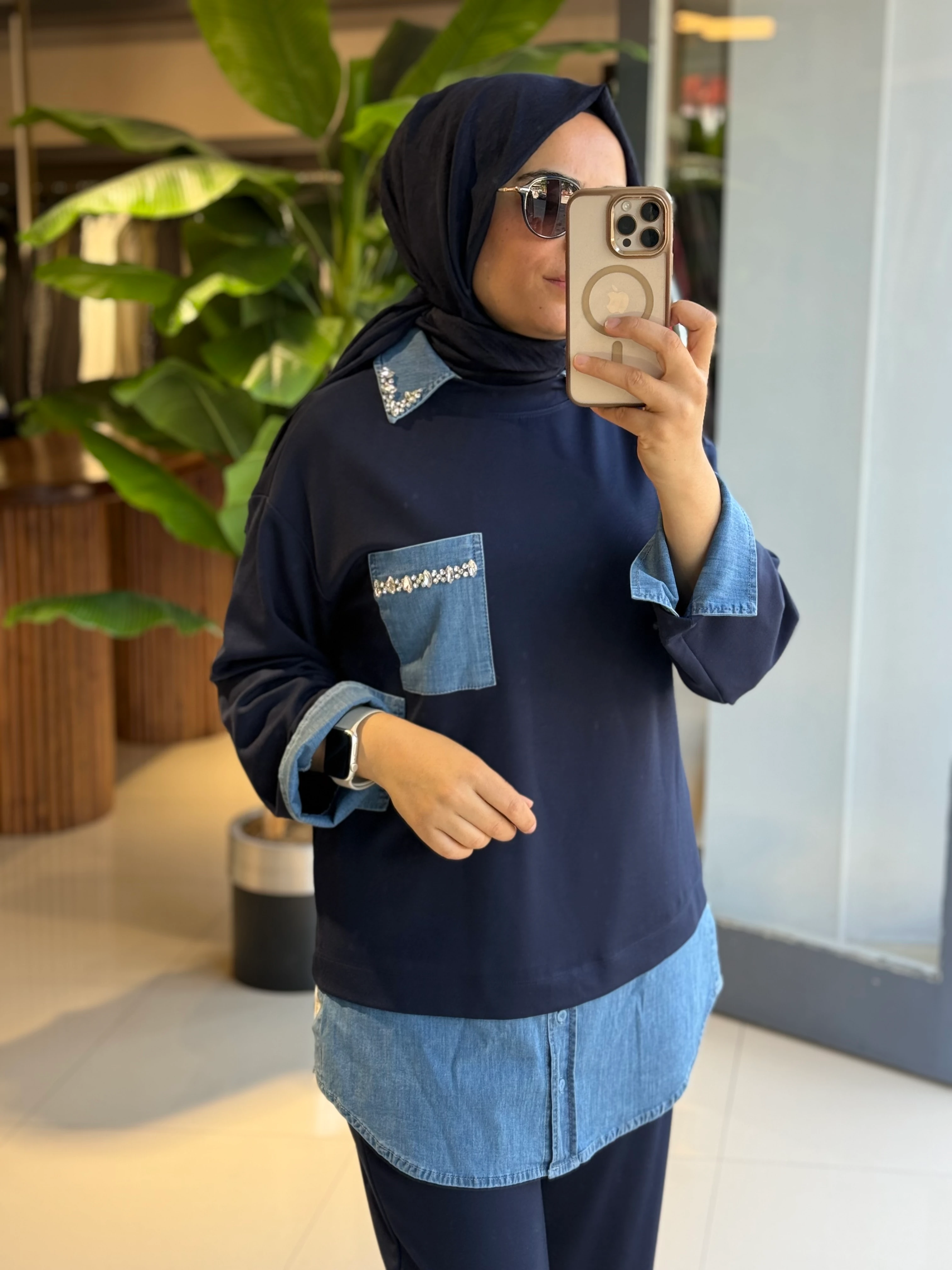 Seçil Store Kot Detay Takım