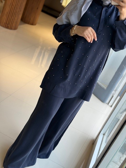 Lisa Exclusive Lacivert Takım