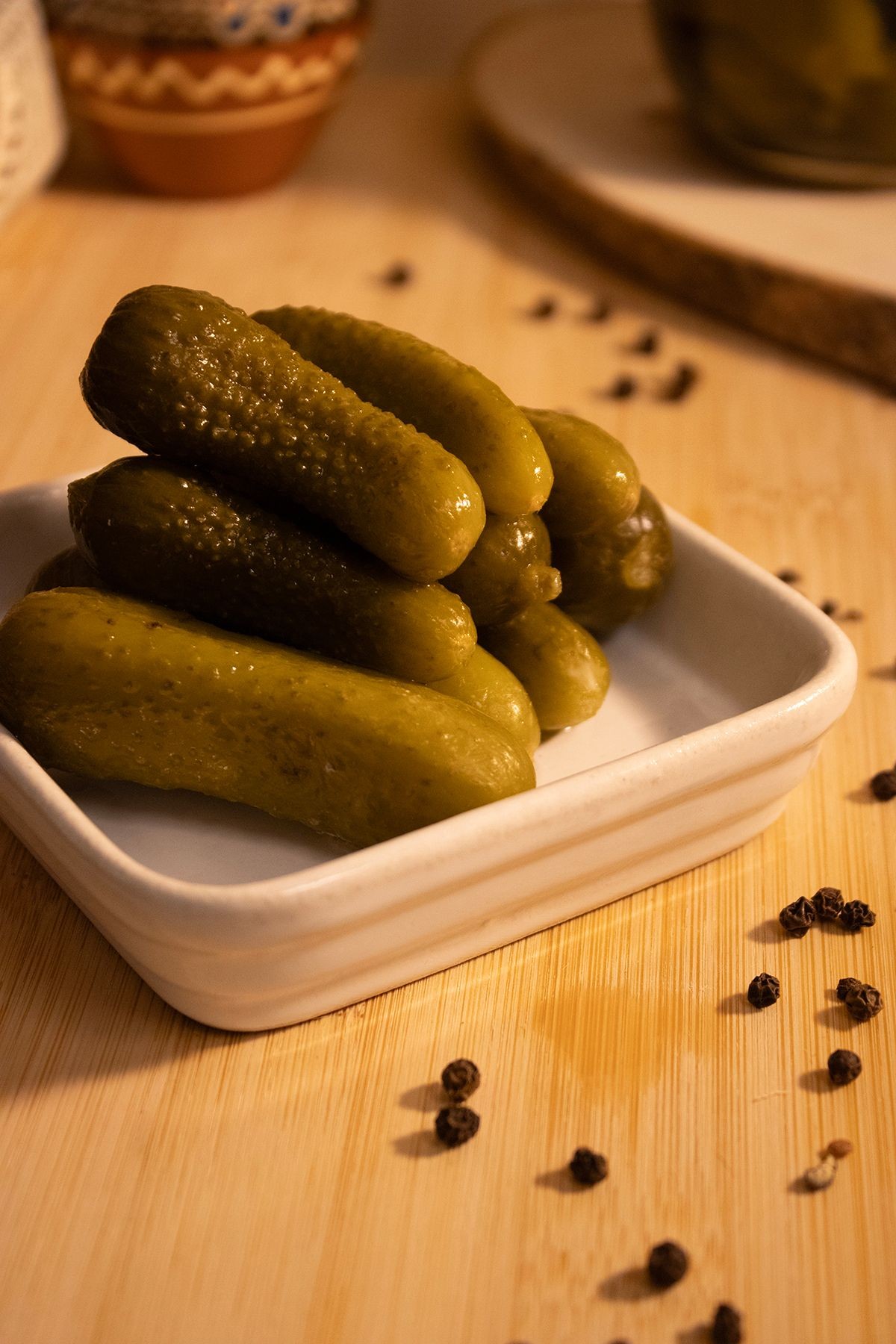 Kornişon Turşusu 1200 Gr Doğal Ev Yapımı