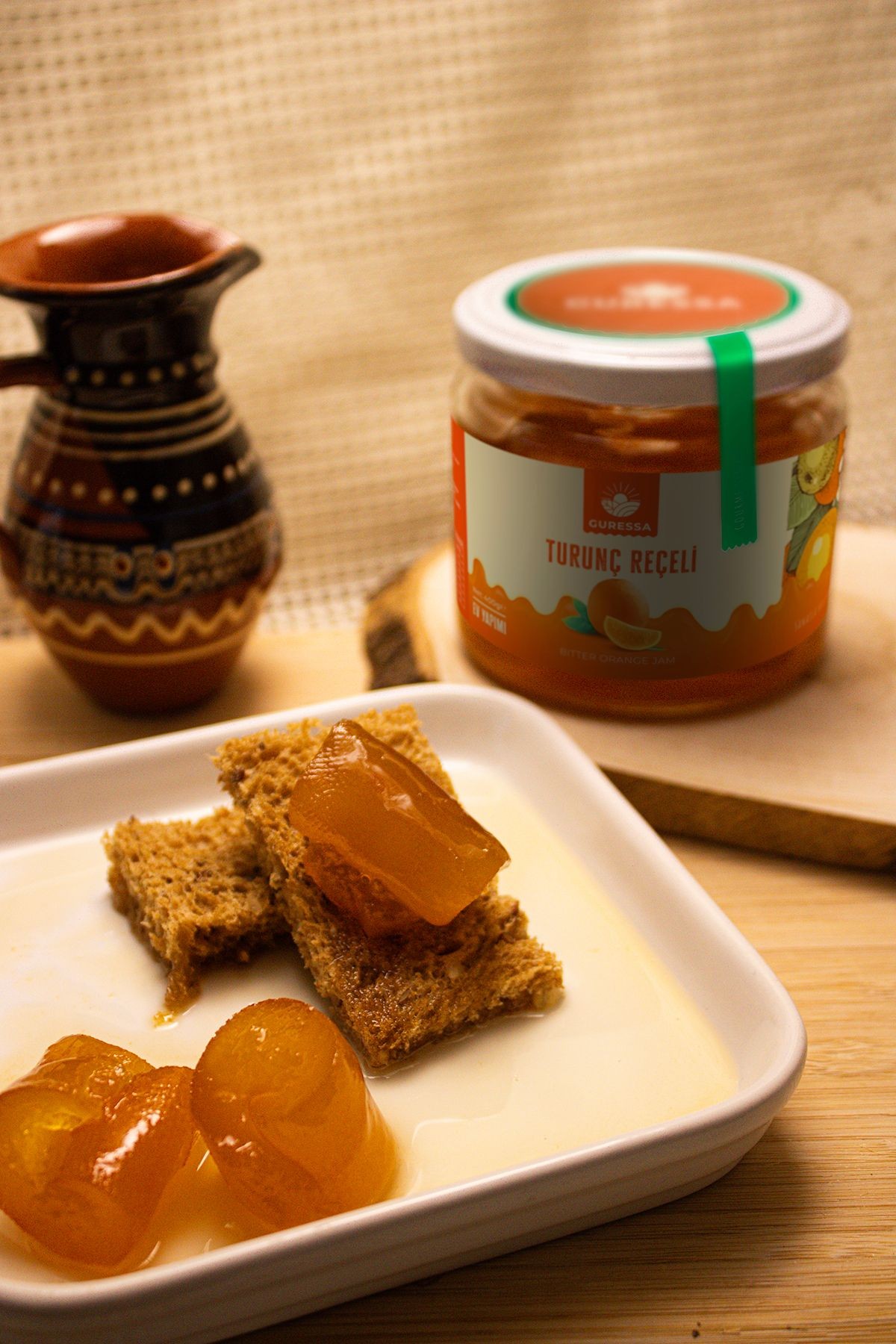 Turunç Reçeli 400 Gr Doğal Ev Yapımı