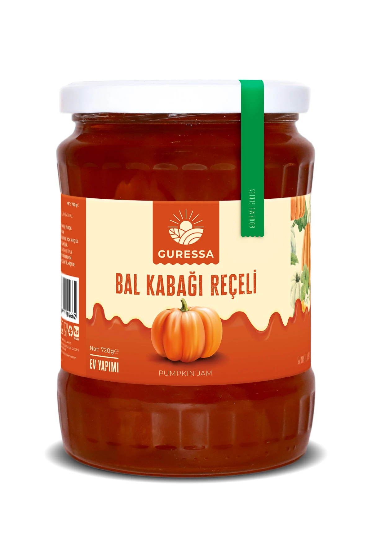 Çıtır Bal Kabak Reçeli 720 Gr Doğal Ev Yapımı