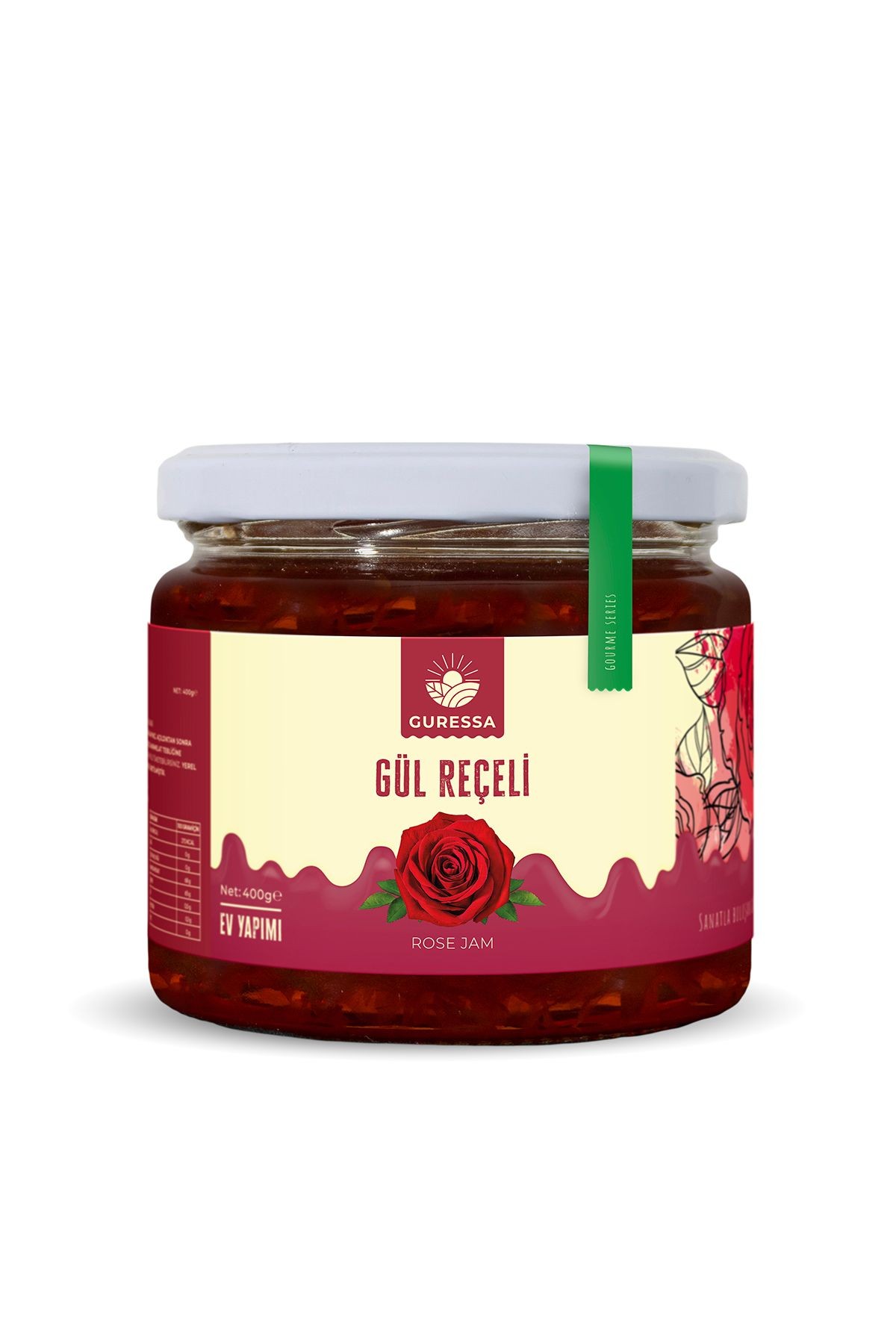 Gül Reçeli 400 Gr Doğal Ev Yapımı
