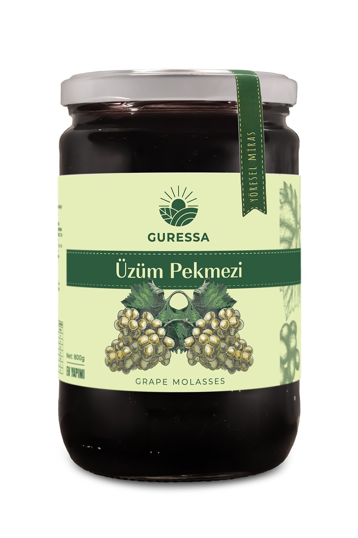 Üzüm Pekmezi 800 gr Şeker İlavesiz Ev Yapımı