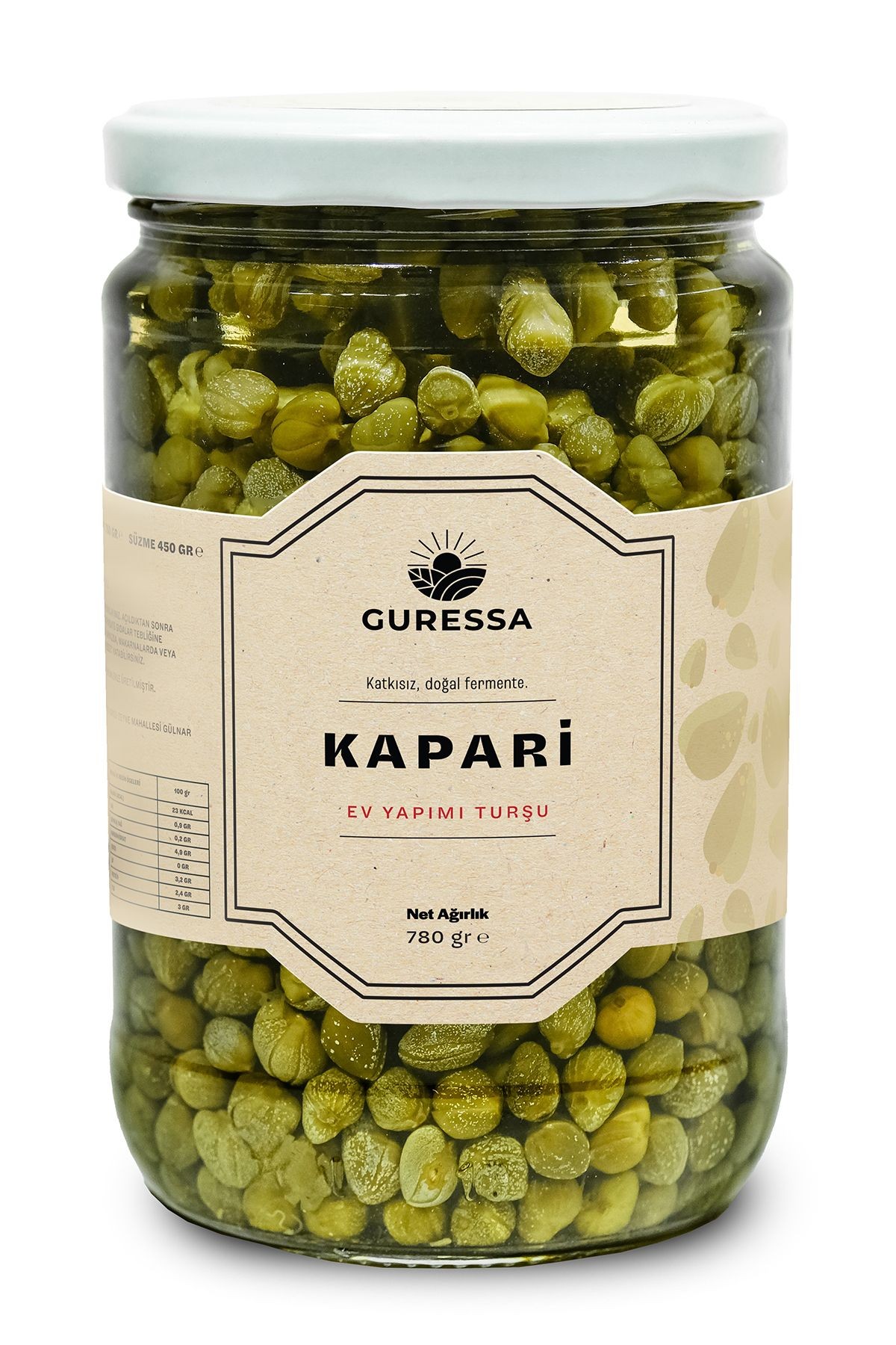 Kapari Turşusu 780 Gr Doğal Ev Yapımı