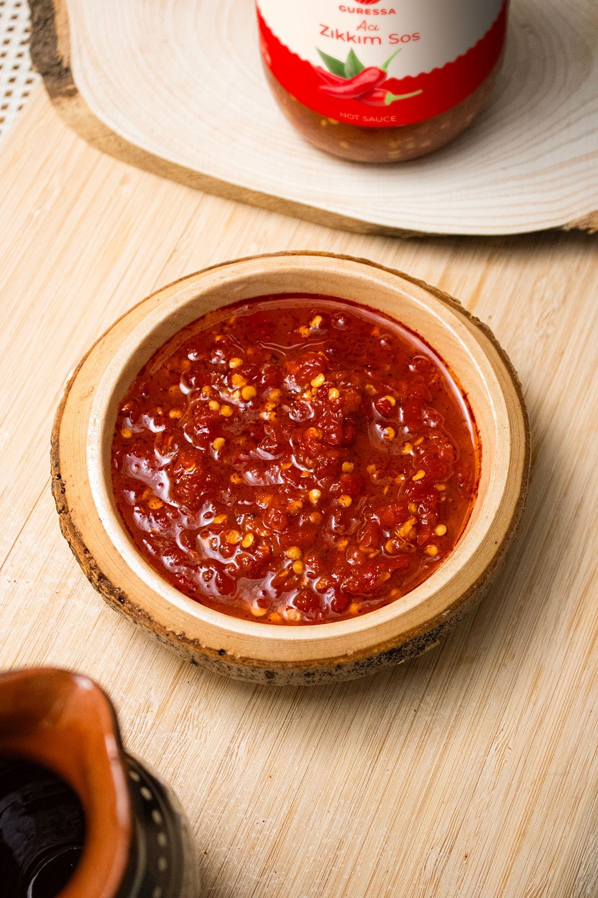 Acı Zıkkım Sos 400 Gr Doğal Ev Yapımı