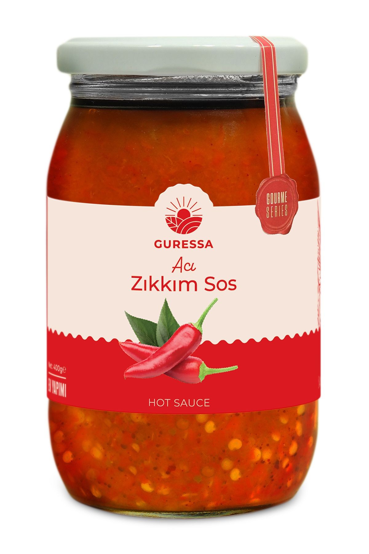 Acı Zıkkım Sos 400 Gr Doğal Ev Yapımı