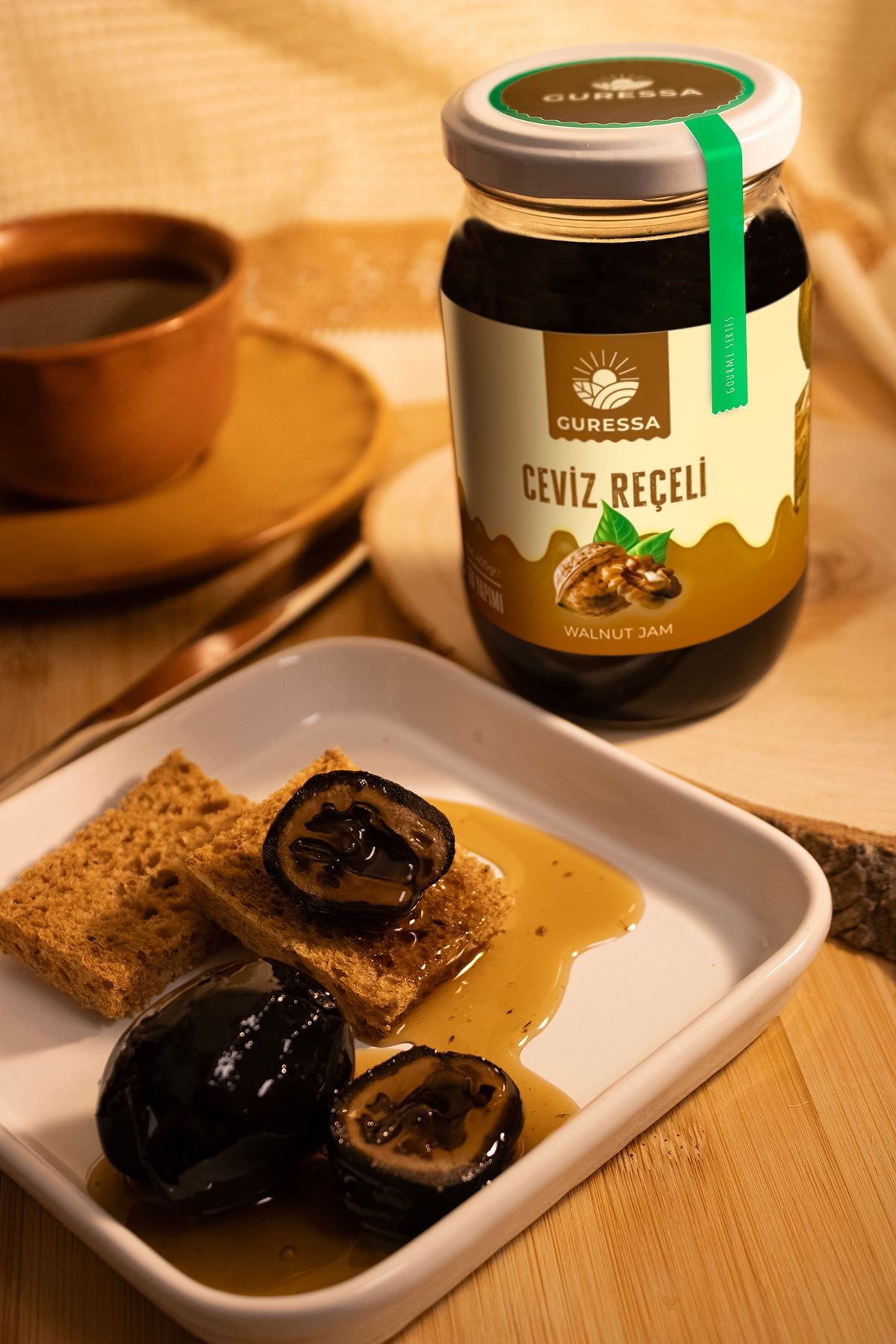 Ceviz Reçeli 400 Gr Doğal Ev Yapımı