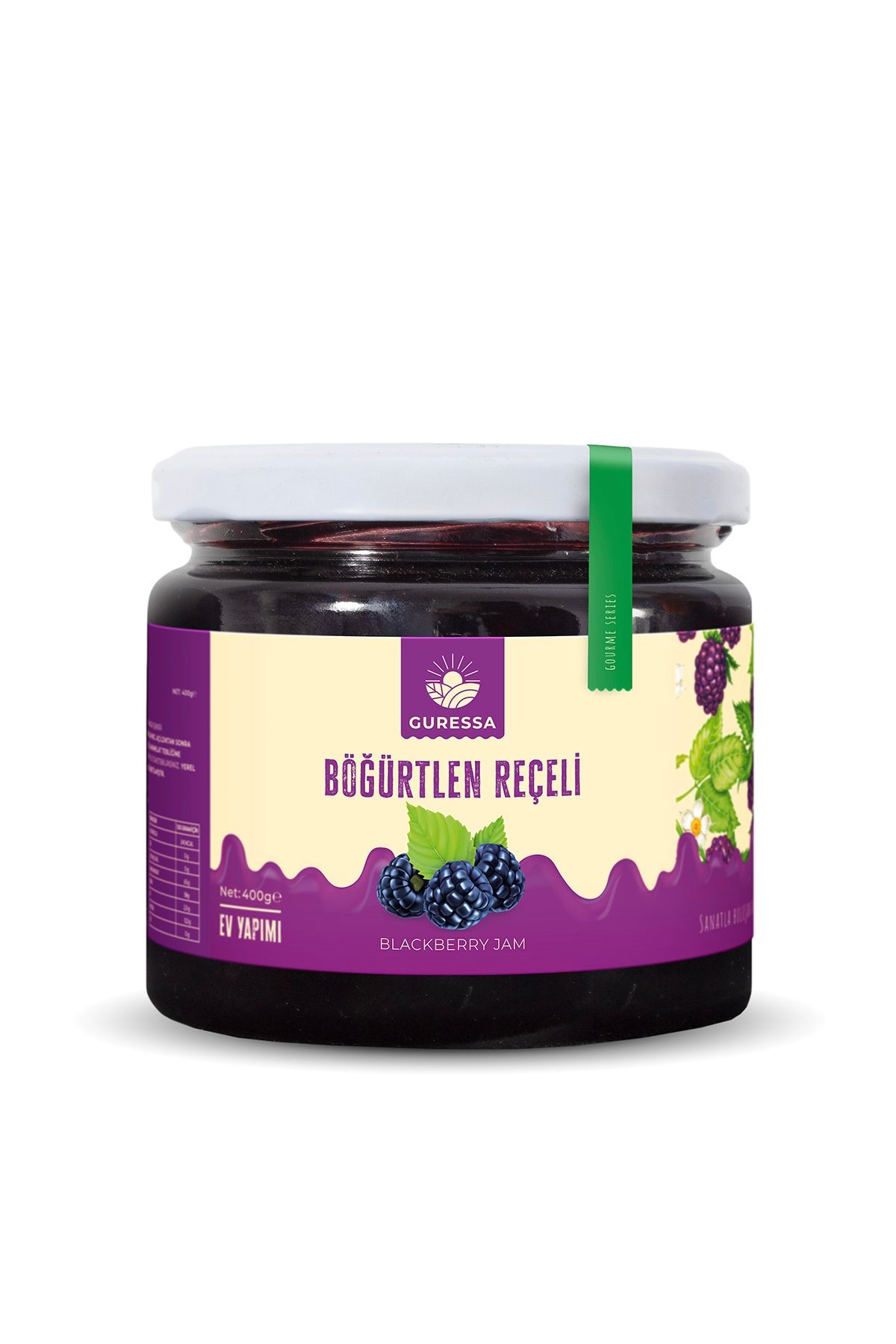 Böğürtlen Reçeli 400 Gr Doğal Ev Yapımı