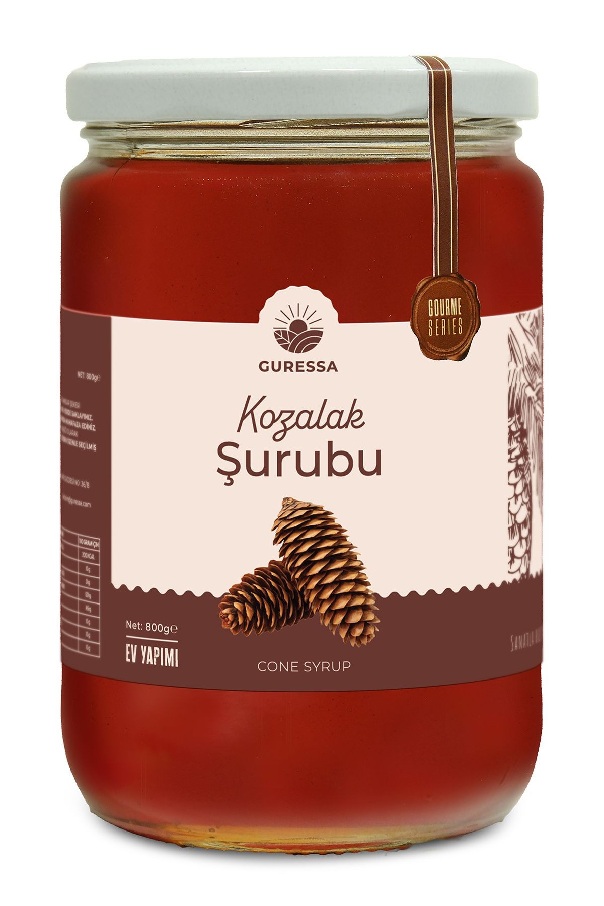 Kozalak Şurubu 800 gr Doğal Butik Üretim